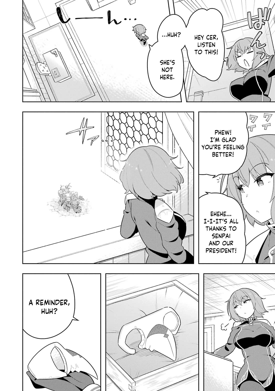 Though Young People Recoil From Entering the Black Magic Industry, I Found Its Treatment of Employees Quite Good When I Entered It, and the President and Familiar Are Cute Too So Everything Is Awesome! Chapter 48 page 40 - Chapter 48: Overcoming Weird Ettiquette