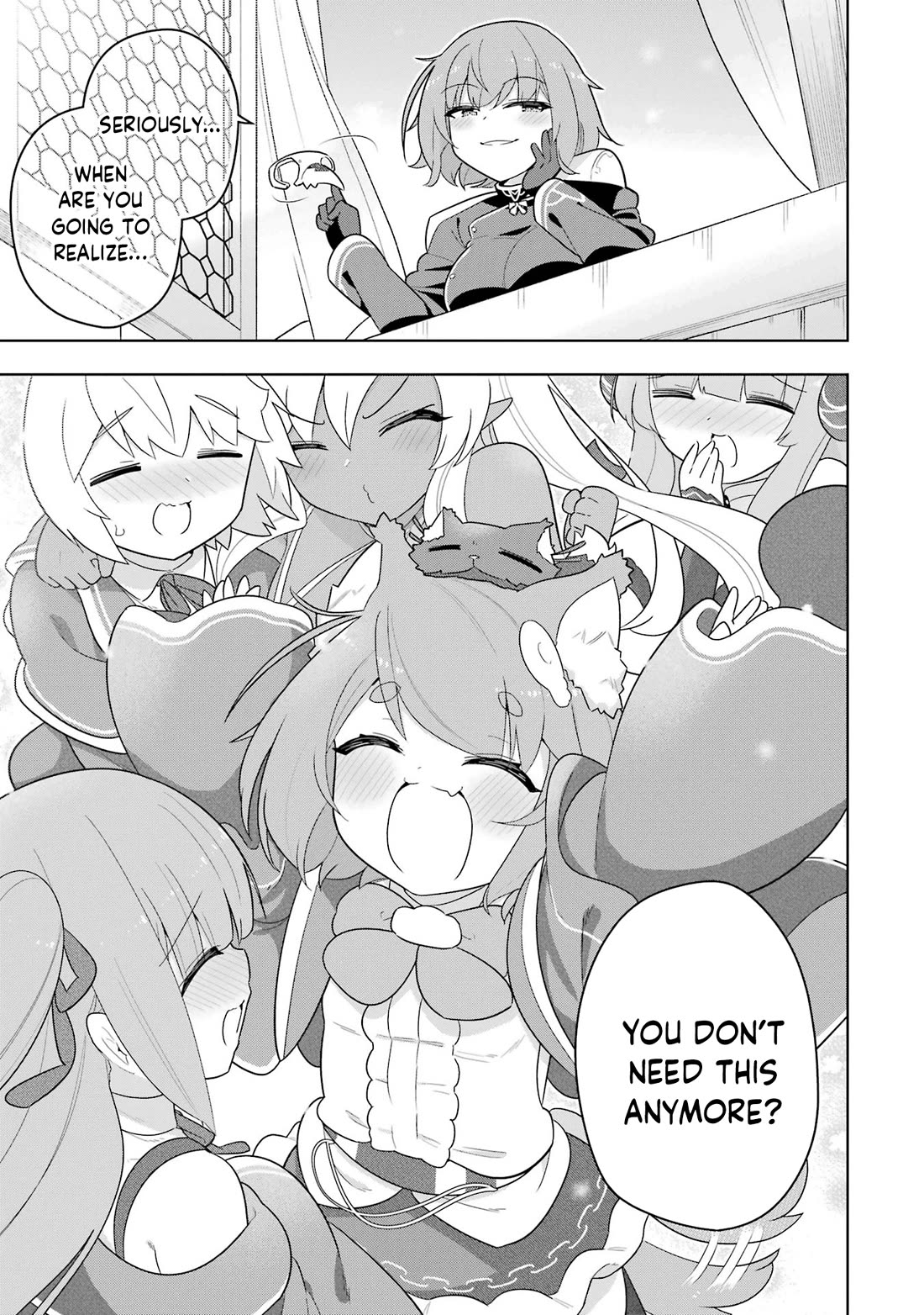 Though Young People Recoil From Entering the Black Magic Industry, I Found Its Treatment of Employees Quite Good When I Entered It, and the President and Familiar Are Cute Too So Everything Is Awesome! Chapter 48 page 41 - Chapter 48: Overcoming Weird Ettiquette