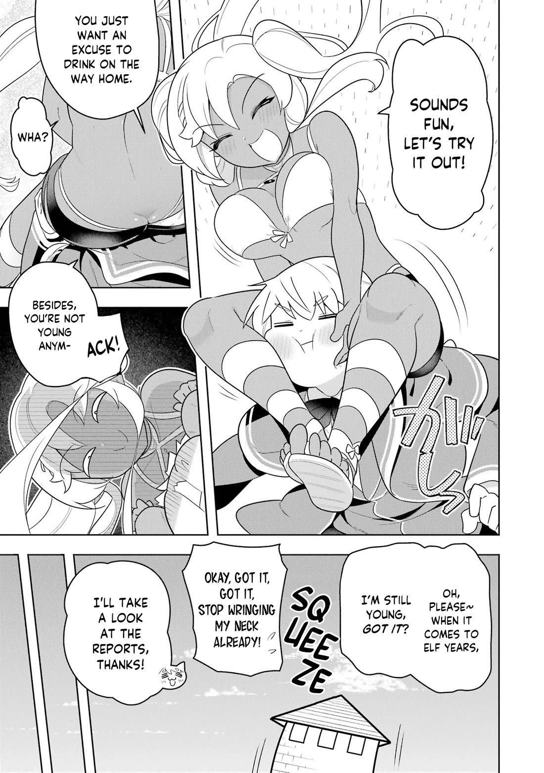 Though Young People Recoil From Entering the Black Magic Industry, I Found Its Treatment of Employees Quite Good When I Entered It, and the President and Familiar Are Cute Too So Everything Is Awesome! Chapter 48 page 5 - Chapter 48: Overcoming Weird Ettiquette