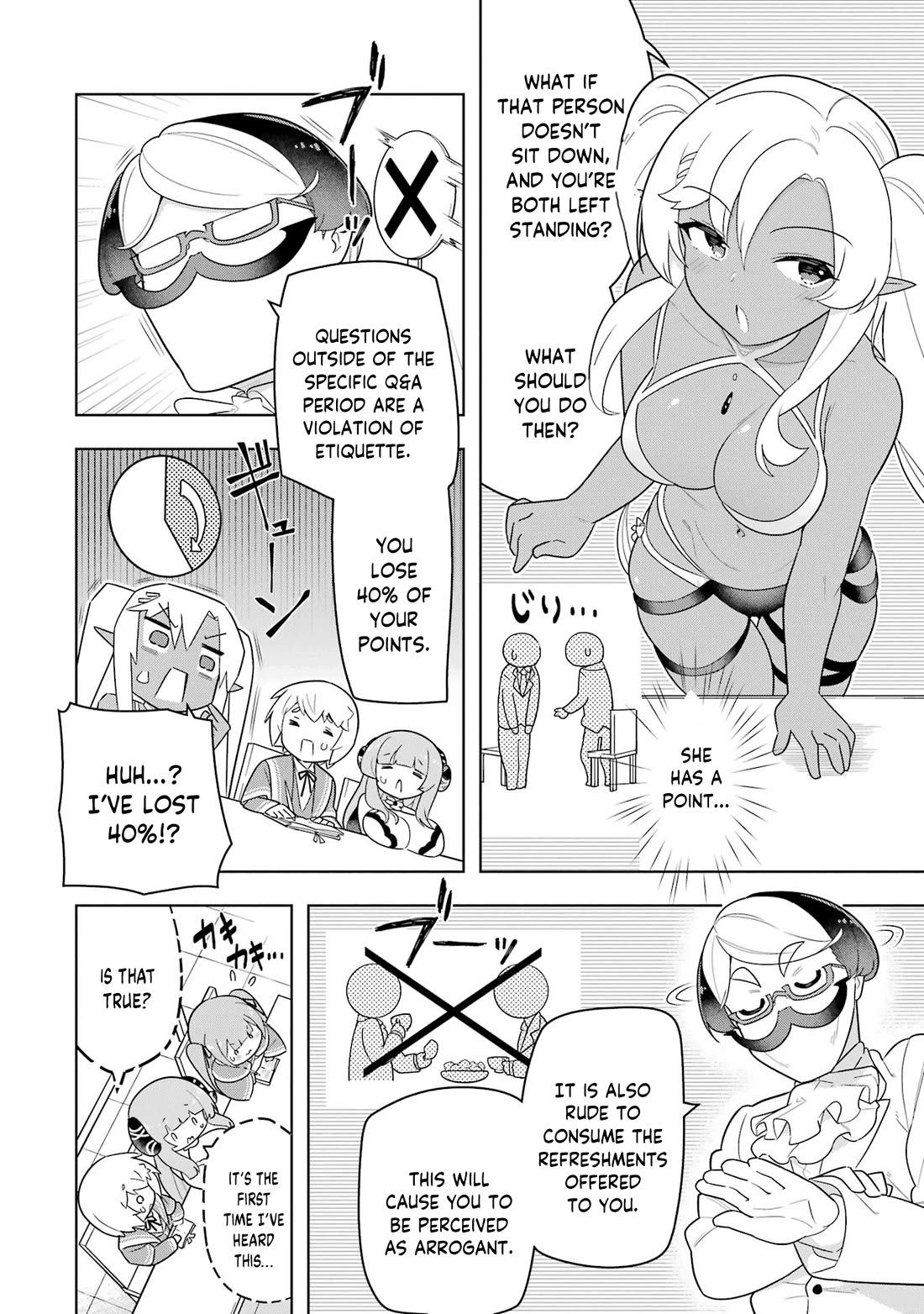 Though Young People Recoil From Entering the Black Magic Industry, I Found Its Treatment of Employees Quite Good When I Entered It, and the President and Familiar Are Cute Too So Everything Is Awesome! Chapter 48 page 8 - Chapter 48: Overcoming Weird Ettiquette