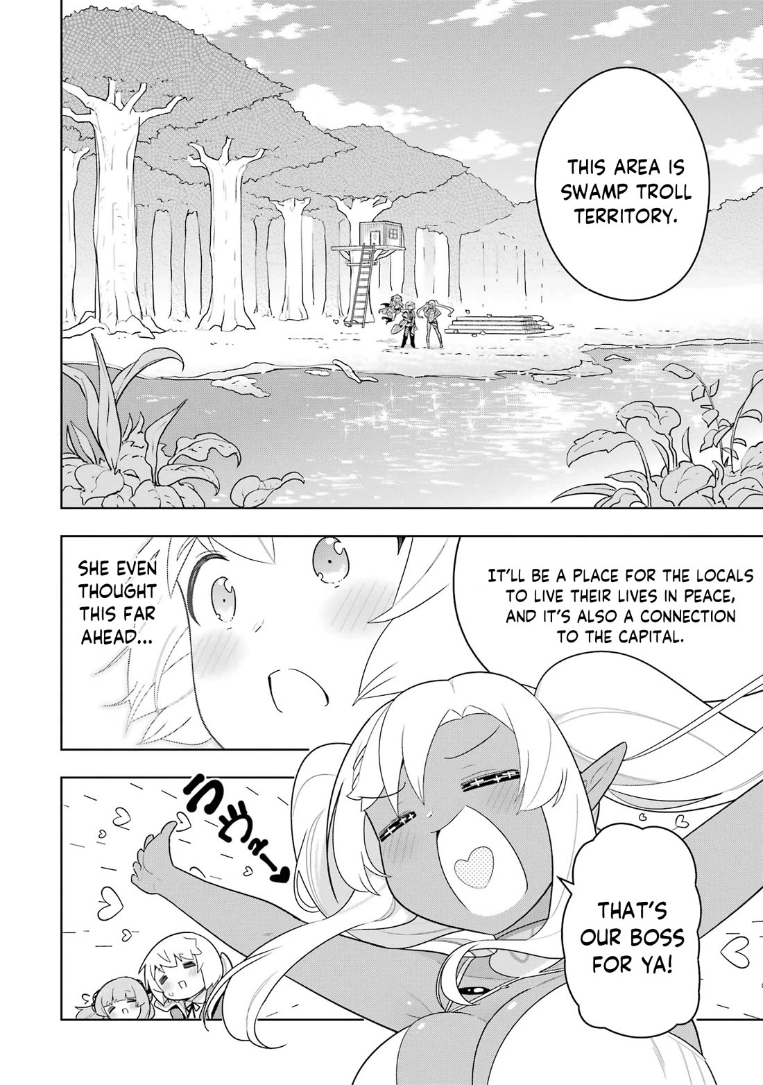 Though Young People Recoil From Entering the Black Magic Industry, I Found Its Treatment of Employees Quite Good When I Entered It, and the President and Familiar Are Cute Too So Everything Is Awesome! Chapter 49 page 16 - Chapter 49: The Suicide Swamp Water Park Project