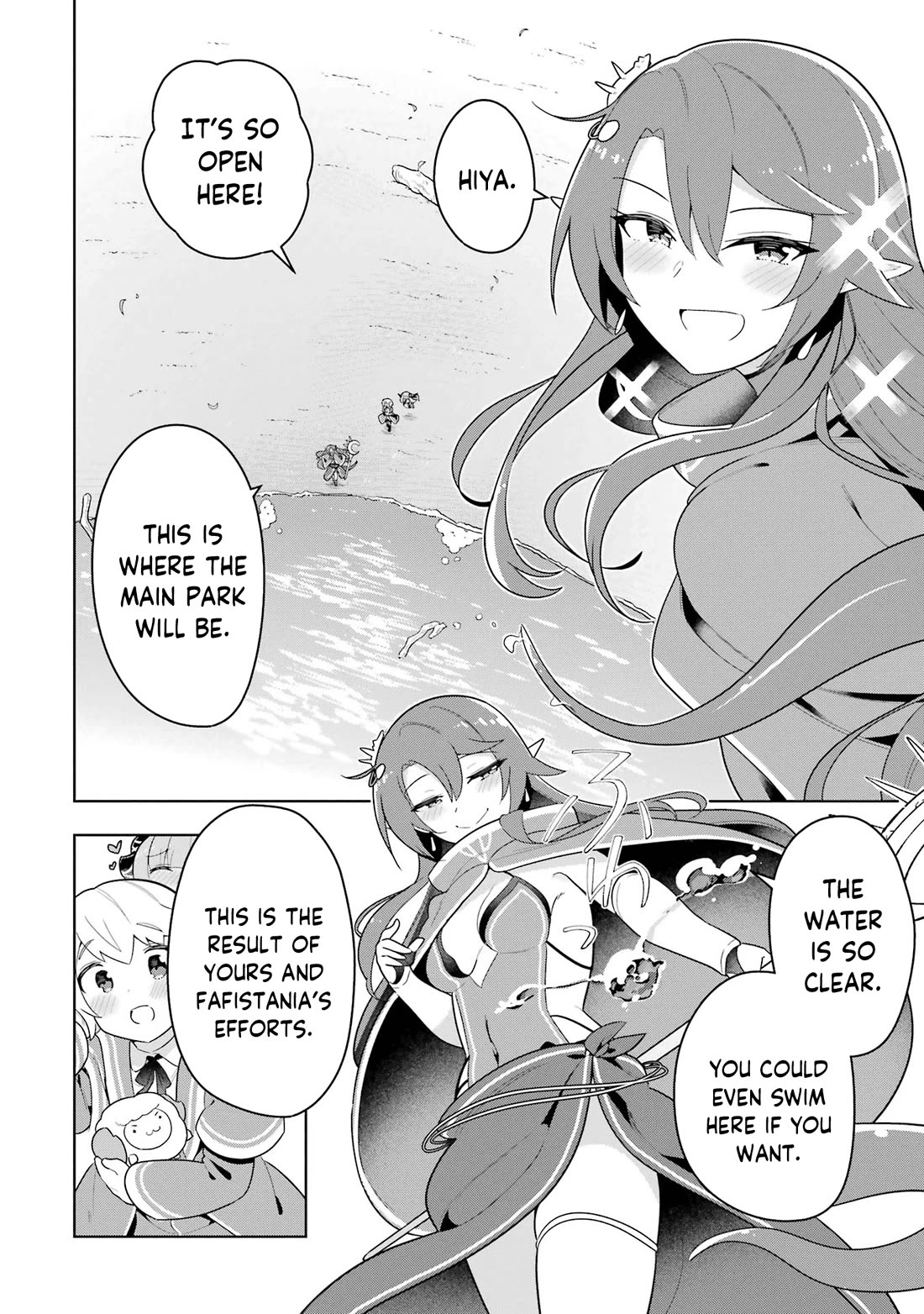 Though Young People Recoil From Entering the Black Magic Industry, I Found Its Treatment of Employees Quite Good When I Entered It, and the President and Familiar Are Cute Too So Everything Is Awesome! Chapter 49 page 18 - Chapter 49: The Suicide Swamp Water Park Project