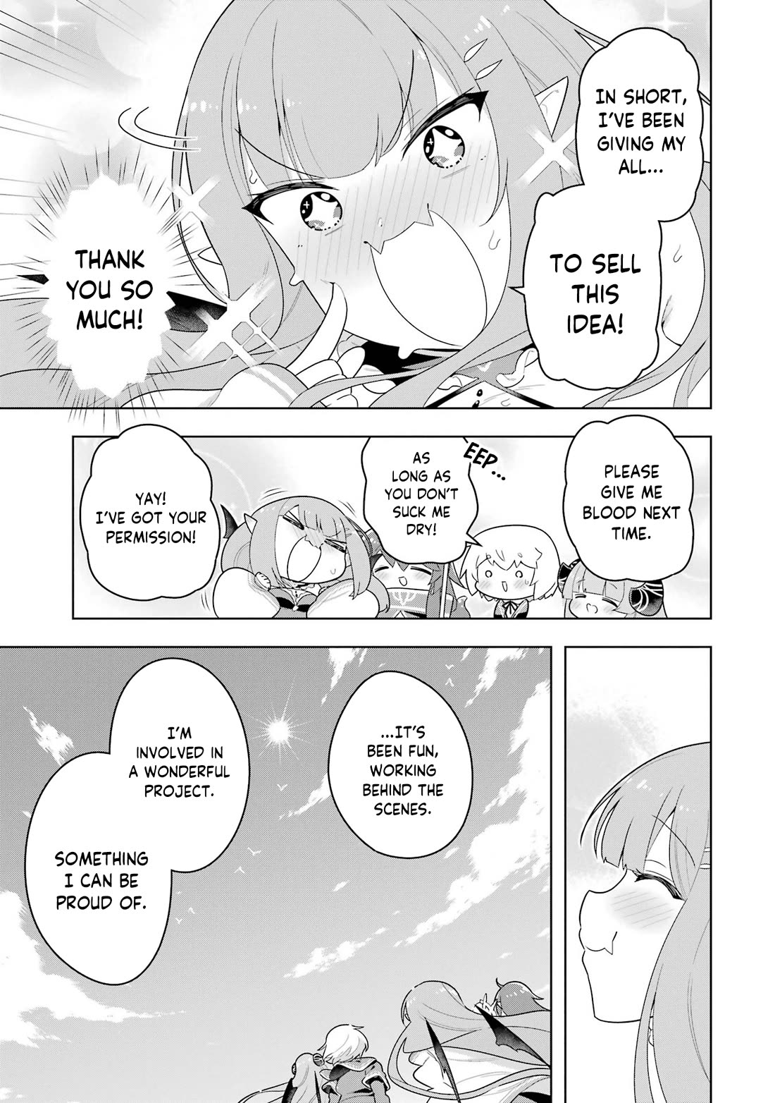 Though Young People Recoil From Entering the Black Magic Industry, I Found Its Treatment of Employees Quite Good When I Entered It, and the President and Familiar Are Cute Too So Everything Is Awesome! Chapter 49 page 21 - Chapter 49: The Suicide Swamp Water Park Project