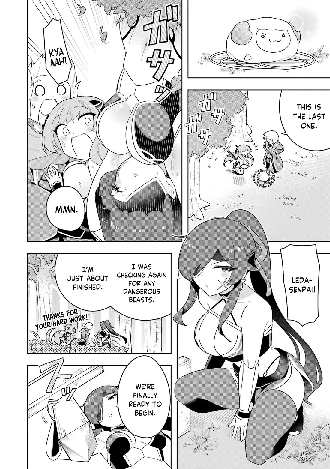 Though Young People Recoil From Entering the Black Magic Industry, I Found Its Treatment of Employees Quite Good When I Entered It, and the President and Familiar Are Cute Too So Everything Is Awesome! Chapter 49 page 22 - Chapter 49: The Suicide Swamp Water Park Project