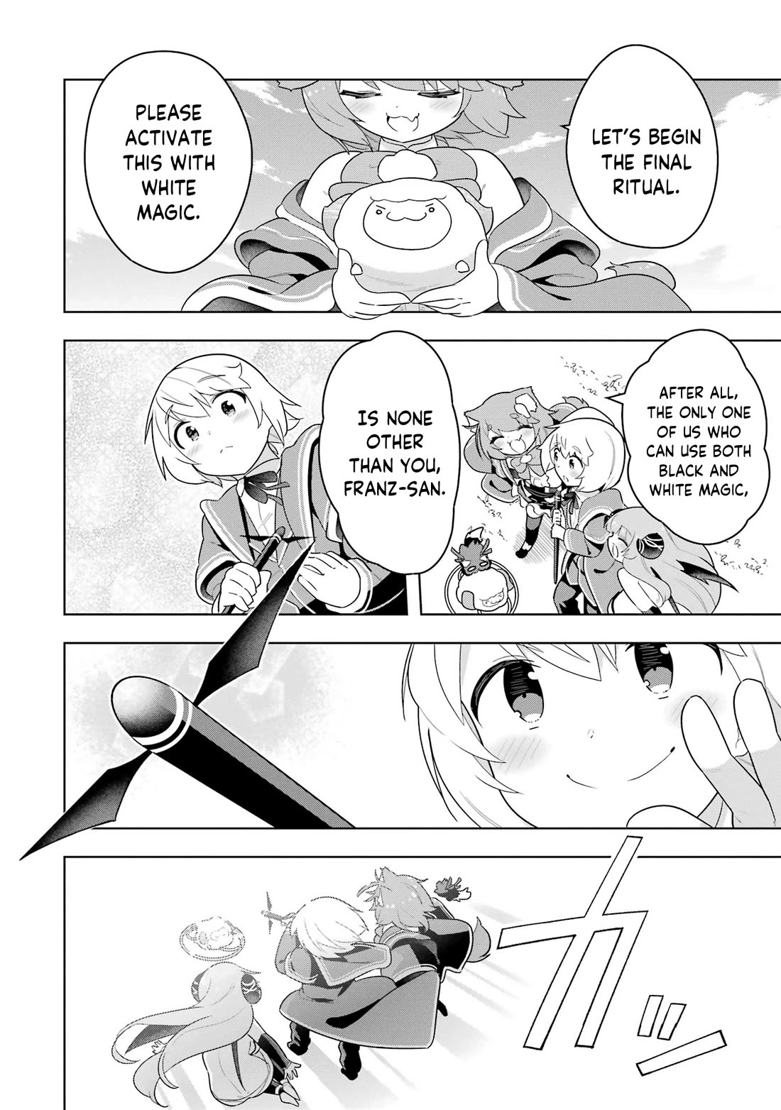 Though Young People Recoil From Entering the Black Magic Industry, I Found Its Treatment of Employees Quite Good When I Entered It, and the President and Familiar Are Cute Too So Everything Is Awesome! Chapter 49 page 28 - Chapter 49: The Suicide Swamp Water Park Project