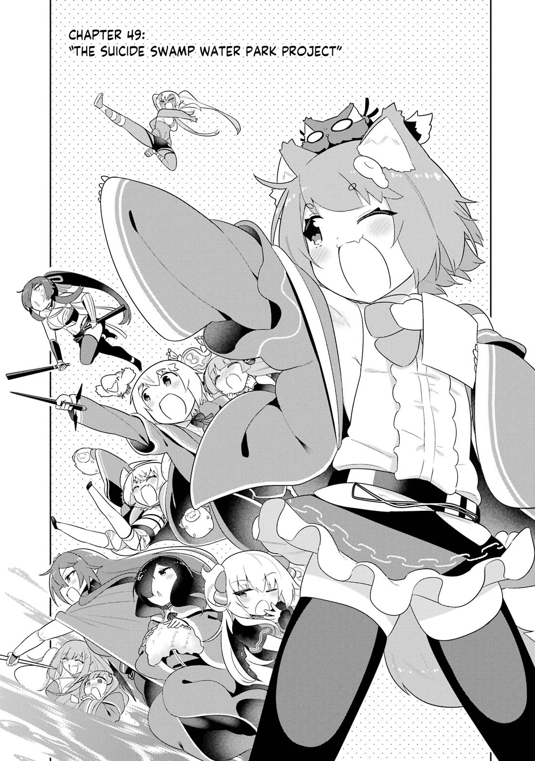 Though Young People Recoil From Entering the Black Magic Industry, I Found Its Treatment of Employees Quite Good When I Entered It, and the President and Familiar Are Cute Too So Everything Is Awesome! Chapter 49 page 3 - Chapter 49: The Suicide Swamp Water Park Project
