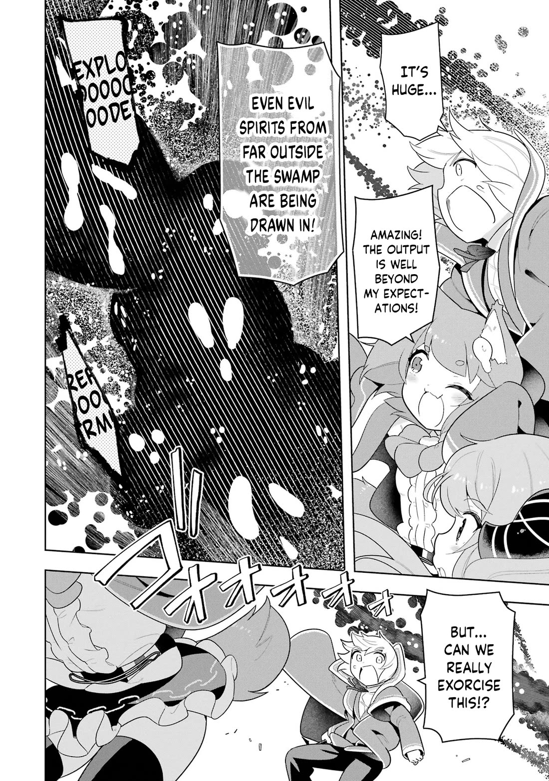 Though Young People Recoil From Entering the Black Magic Industry, I Found Its Treatment of Employees Quite Good When I Entered It, and the President and Familiar Are Cute Too So Everything Is Awesome! Chapter 49 page 31 - Chapter 49: The Suicide Swamp Water Park Project