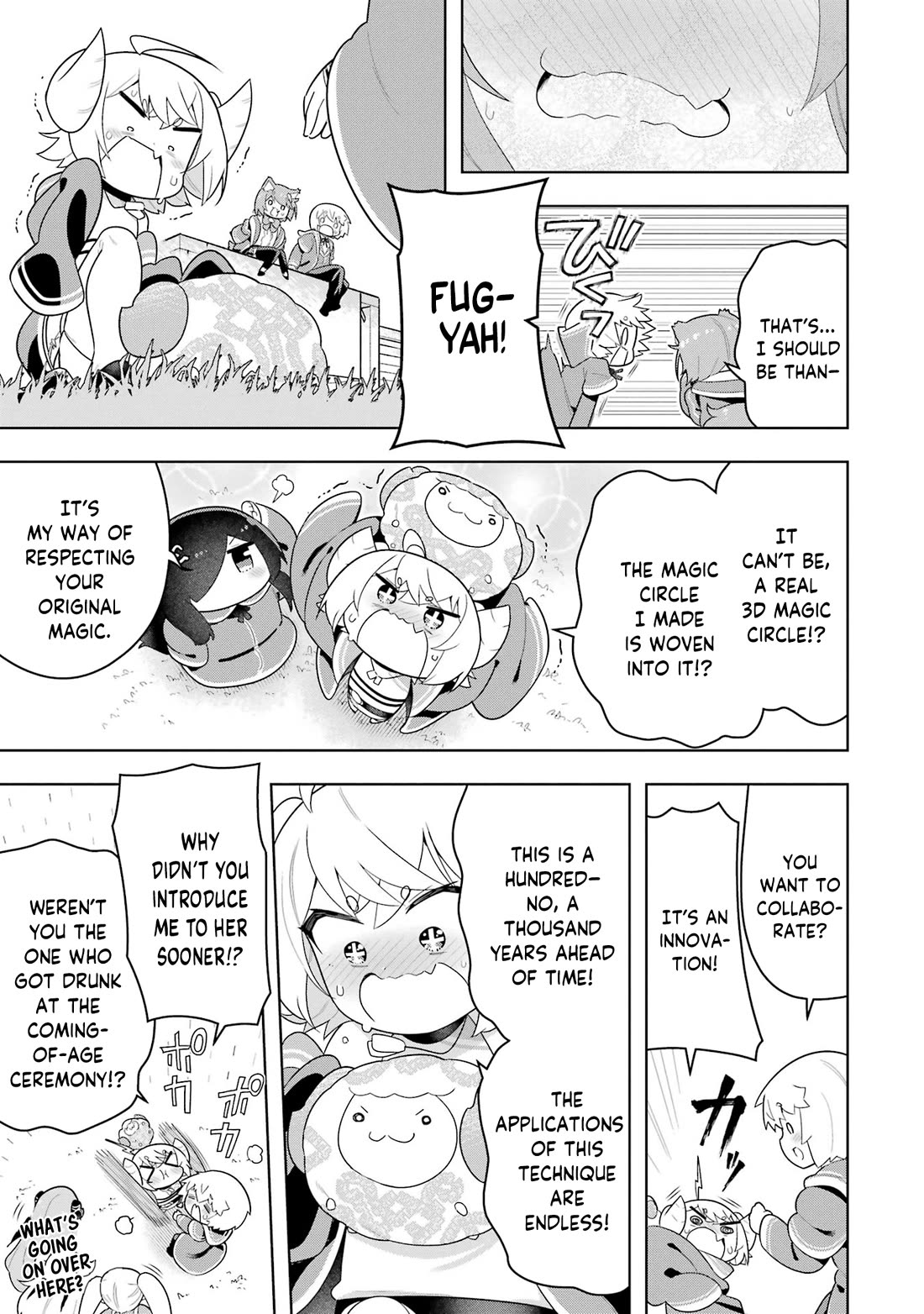 Though Young People Recoil From Entering the Black Magic Industry, I Found Its Treatment of Employees Quite Good When I Entered It, and the President and Familiar Are Cute Too So Everything Is Awesome! Chapter 49 page 41 - Chapter 49: The Suicide Swamp Water Park Project