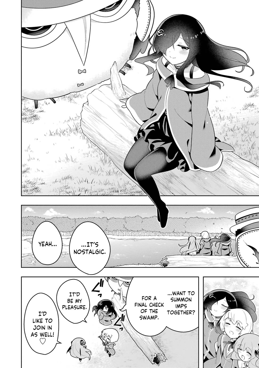 Though Young People Recoil From Entering the Black Magic Industry, I Found Its Treatment of Employees Quite Good When I Entered It, and the President and Familiar Are Cute Too So Everything Is Awesome! Chapter 49 page 8 - Chapter 49: The Suicide Swamp Water Park Project