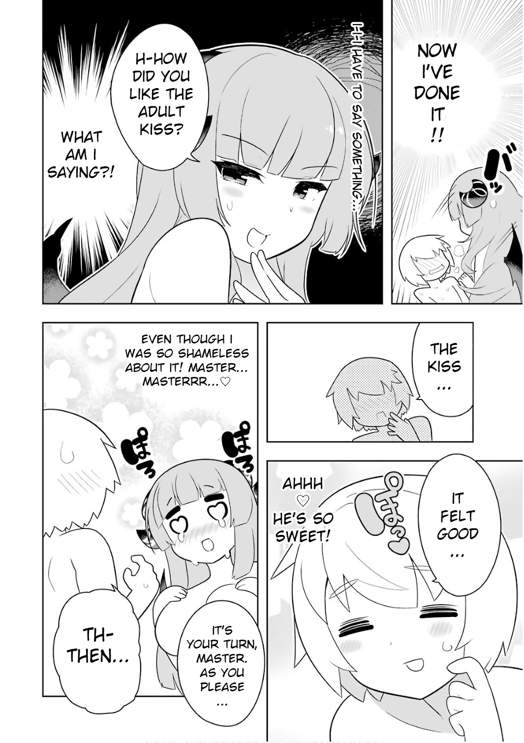 Though Young People Recoil From Entering the Black Magic Industry, I Found Its Treatment of Employees Quite Good When I Entered It, and the President and Familiar Are Cute Too So Everything Is Awesome! Chapter 5.5 page 4 - Chapter 5.5: Omake