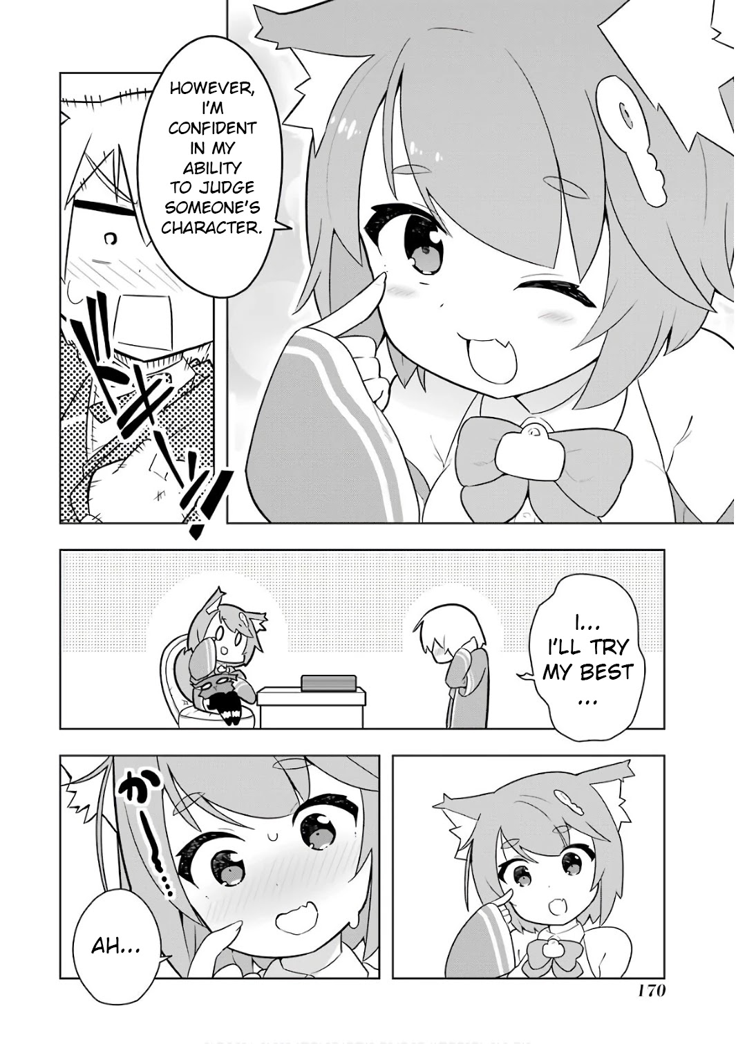 Though Young People Recoil From Entering the Black Magic Industry, I Found Its Treatment of Employees Quite Good When I Entered It, and the President and Familiar Are Cute Too So Everything Is Awesome! Chapter 5 page 16 - Chapter 5: Necro Grant has Great Pay and the President, Familiar and Senpai are all Cute. It's the Best.