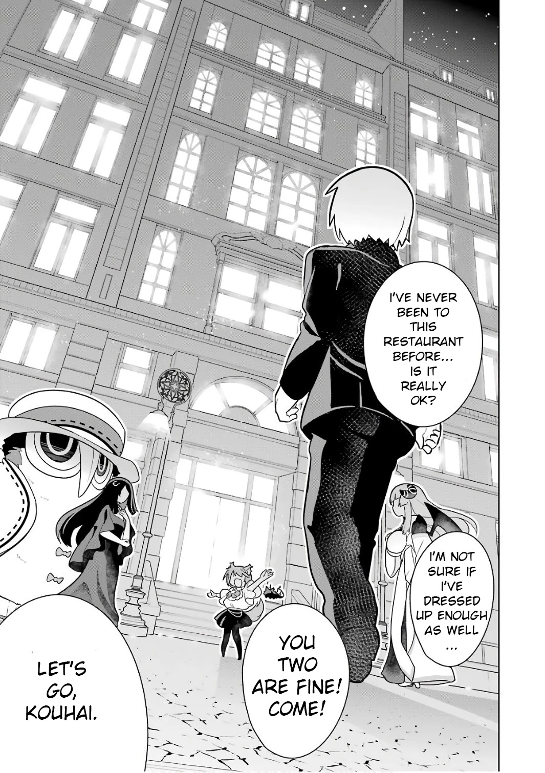 Though Young People Recoil From Entering the Black Magic Industry, I Found Its Treatment of Employees Quite Good When I Entered It, and the President and Familiar Are Cute Too So Everything Is Awesome! Chapter 5 page 21 - Chapter 5: Necro Grant has Great Pay and the President, Familiar and Senpai are all Cute. It's the Best.