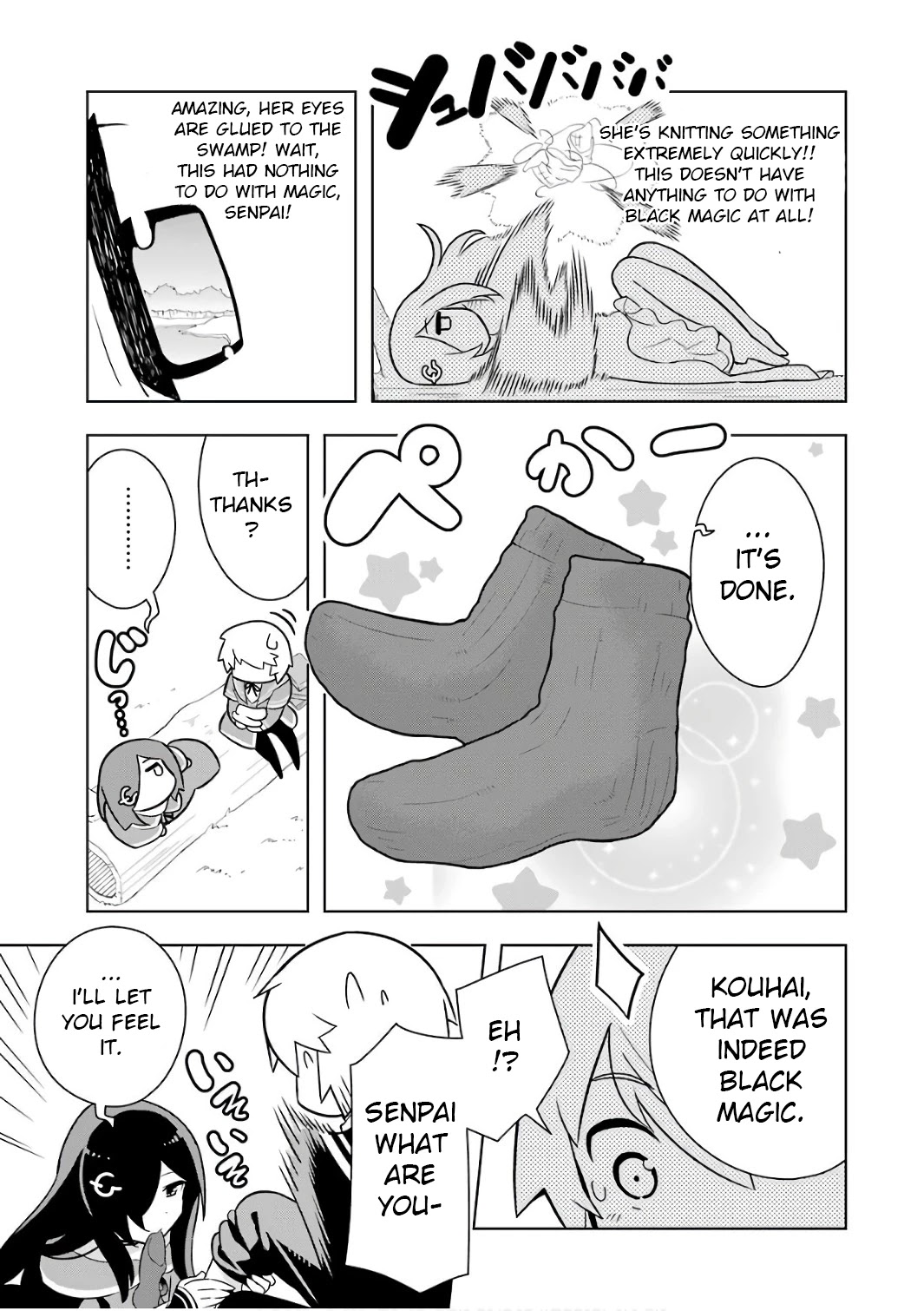 Though Young People Recoil From Entering the Black Magic Industry, I Found Its Treatment of Employees Quite Good When I Entered It, and the President and Familiar Are Cute Too So Everything Is Awesome! Chapter 5 page 3 - Chapter 5: Necro Grant has Great Pay and the President, Familiar and Senpai are all Cute. It's the Best.