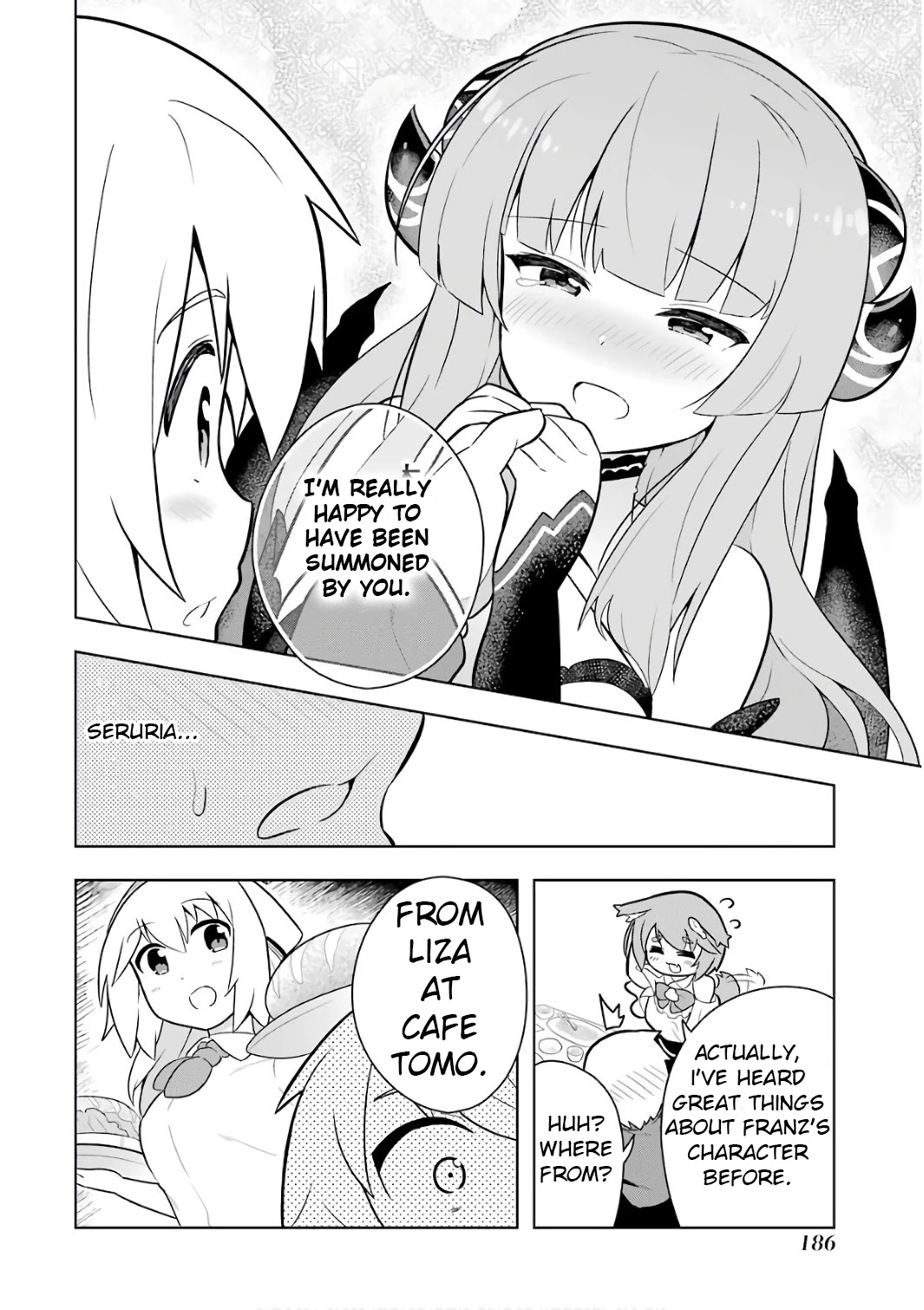 Though Young People Recoil From Entering the Black Magic Industry, I Found Its Treatment of Employees Quite Good When I Entered It, and the President and Familiar Are Cute Too So Everything Is Awesome! Chapter 5 page 32 - Chapter 5: Necro Grant has Great Pay and the President, Familiar and Senpai are all Cute. It's the Best.