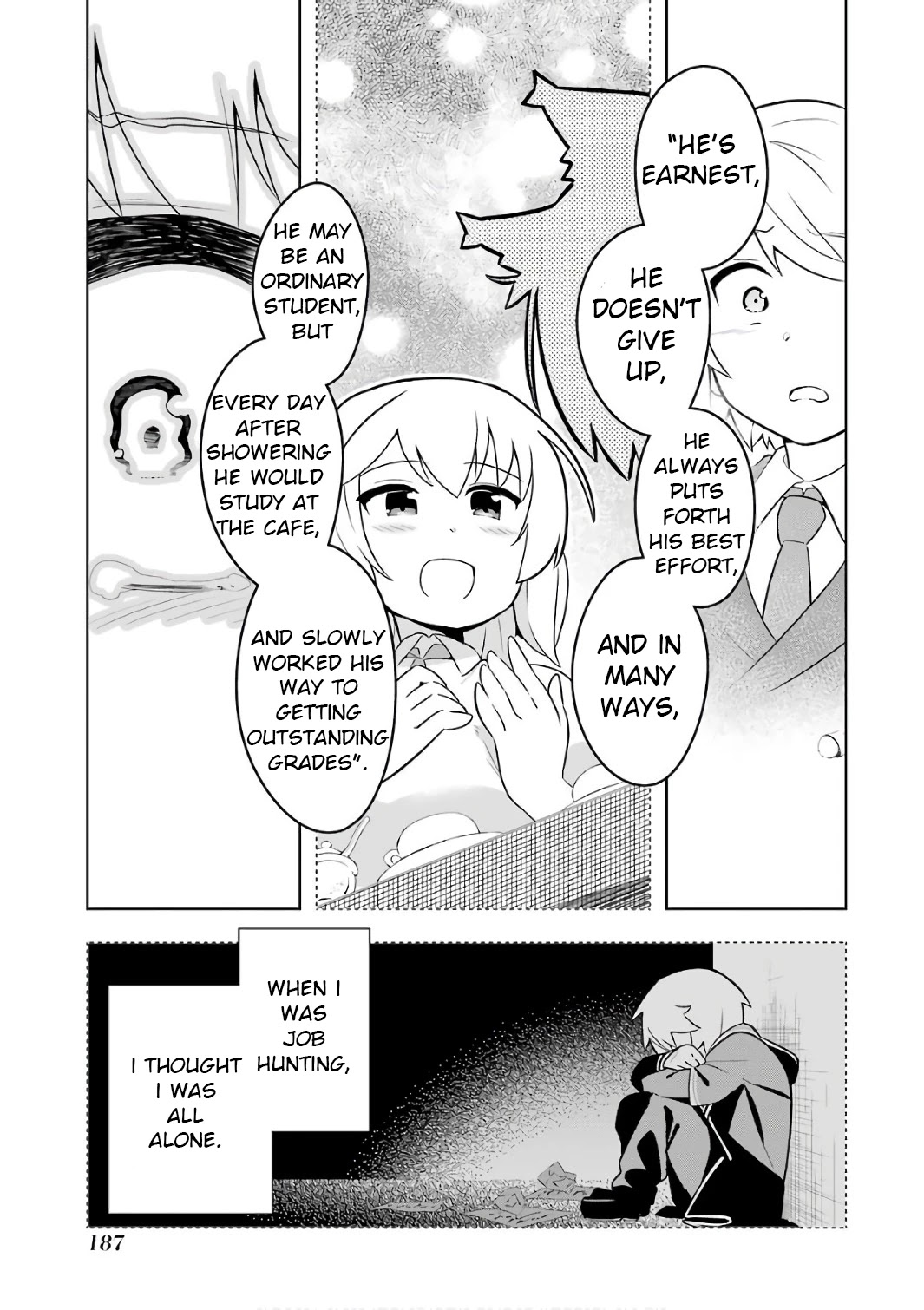 Though Young People Recoil From Entering the Black Magic Industry, I Found Its Treatment of Employees Quite Good When I Entered It, and the President and Familiar Are Cute Too So Everything Is Awesome! Chapter 5 page 33 - Chapter 5: Necro Grant has Great Pay and the President, Familiar and Senpai are all Cute. It's the Best.