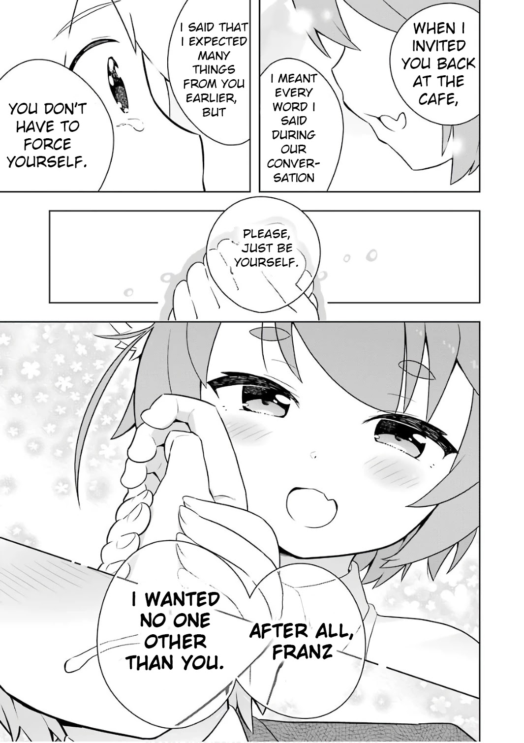 Though Young People Recoil From Entering the Black Magic Industry, I Found Its Treatment of Employees Quite Good When I Entered It, and the President and Familiar Are Cute Too So Everything Is Awesome! Chapter 5 page 35 - Chapter 5: Necro Grant has Great Pay and the President, Familiar and Senpai are all Cute. It's the Best.