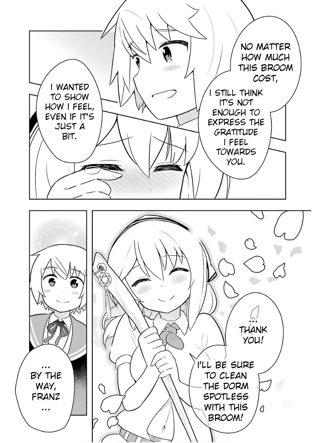 Though Young People Recoil From Entering the Black Magic Industry, I Found Its Treatment of Employees Quite Good When I Entered It, and the President and Familiar Are Cute Too So Everything Is Awesome! Chapter 5 page 41 - Chapter 5: Necro Grant has Great Pay and the President, Familiar and Senpai are all Cute. It's the Best.