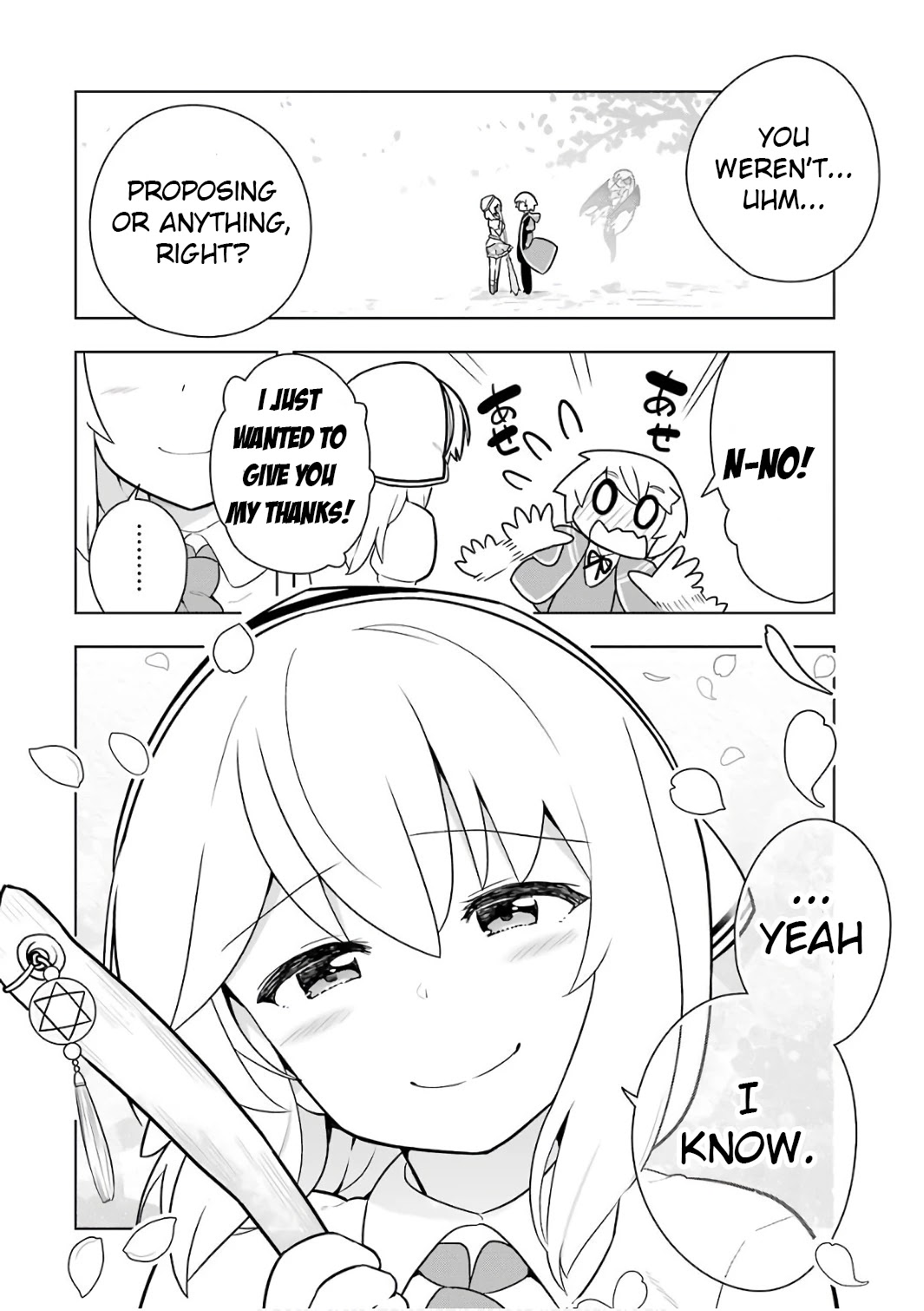 Though Young People Recoil From Entering the Black Magic Industry, I Found Its Treatment of Employees Quite Good When I Entered It, and the President and Familiar Are Cute Too So Everything Is Awesome! Chapter 5 page 42 - Chapter 5: Necro Grant has Great Pay and the President, Familiar and Senpai are all Cute. It's the Best.