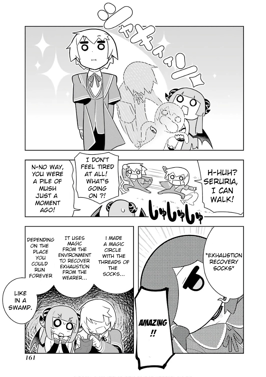 Though Young People Recoil From Entering the Black Magic Industry, I Found Its Treatment of Employees Quite Good When I Entered It, and the President and Familiar Are Cute Too So Everything Is Awesome! Chapter 5 page 7 - Chapter 5: Necro Grant has Great Pay and the President, Familiar and Senpai are all Cute. It's the Best.