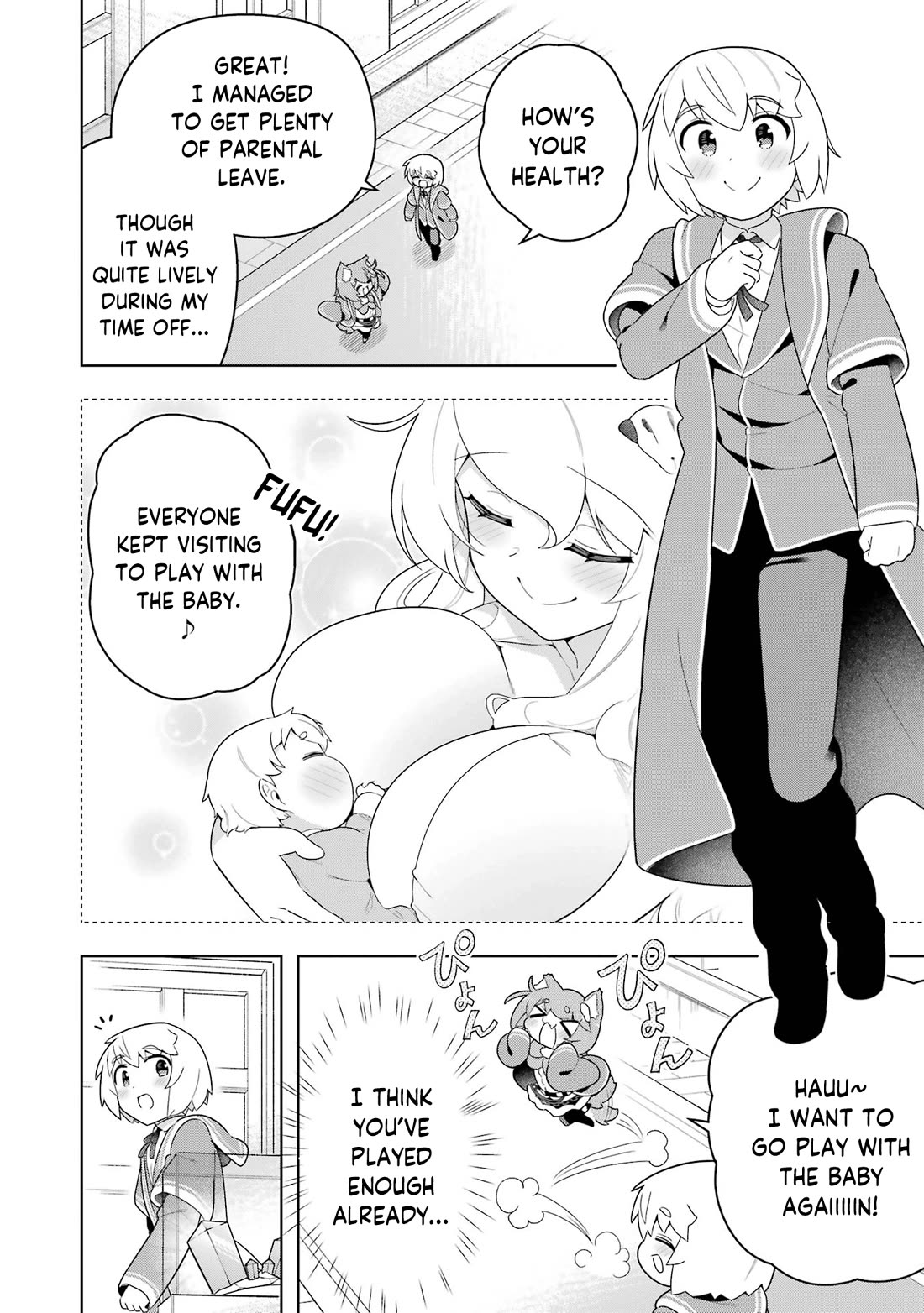 Though Young People Recoil From Entering the Black Magic Industry, I Found Its Treatment of Employees Quite Good When I Entered It, and the President and Familiar Are Cute Too So Everything Is Awesome! Chapter 50.5 page 2 - Chapter 50.5: Those Blasphemous White Days