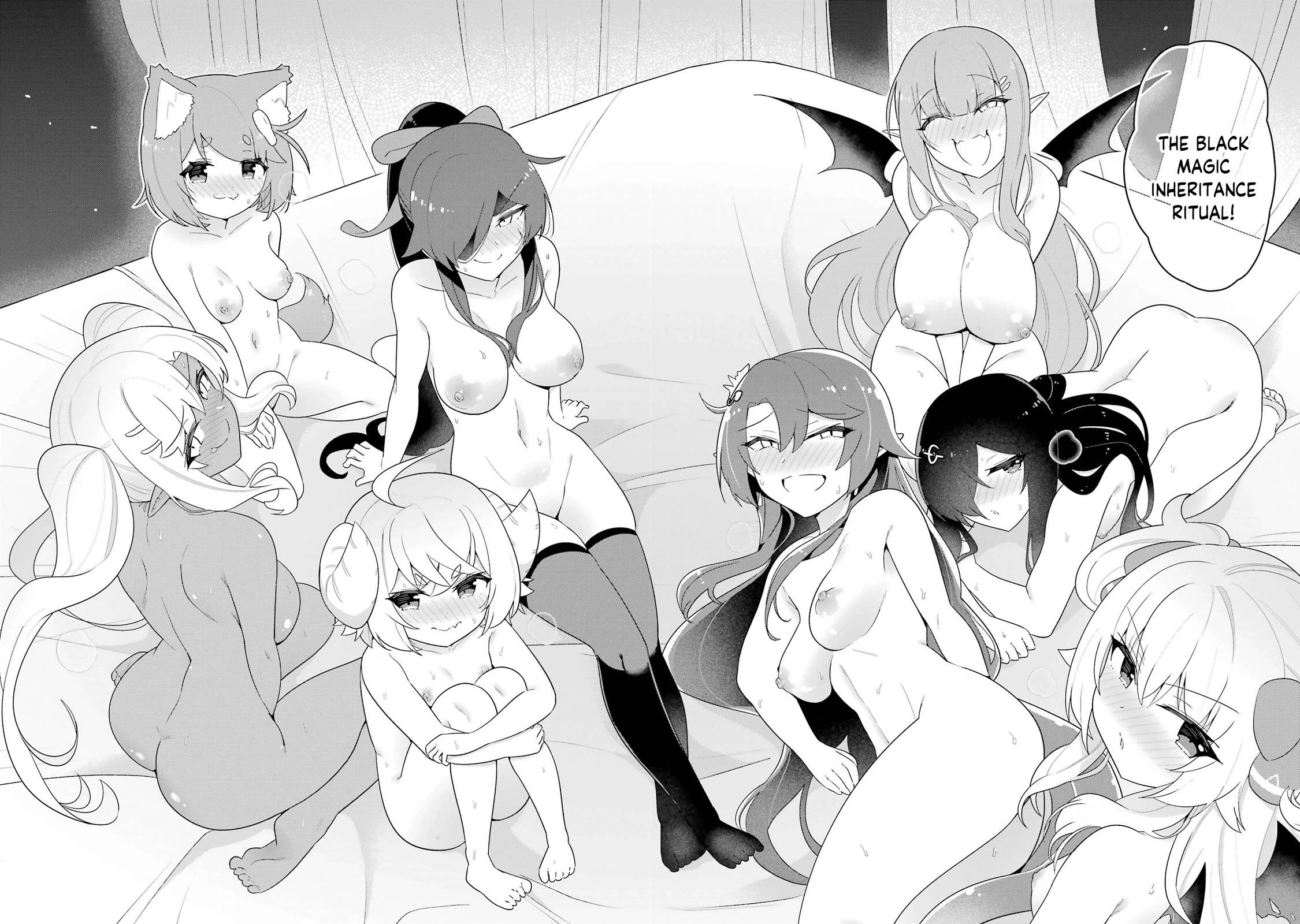 Though Young People Recoil From Entering the Black Magic Industry, I Found Its Treatment of Employees Quite Good When I Entered It, and the President and Familiar Are Cute Too So Everything Is Awesome! Chapter 50.5 page 4 - Chapter 50.5: Those Blasphemous White Days
