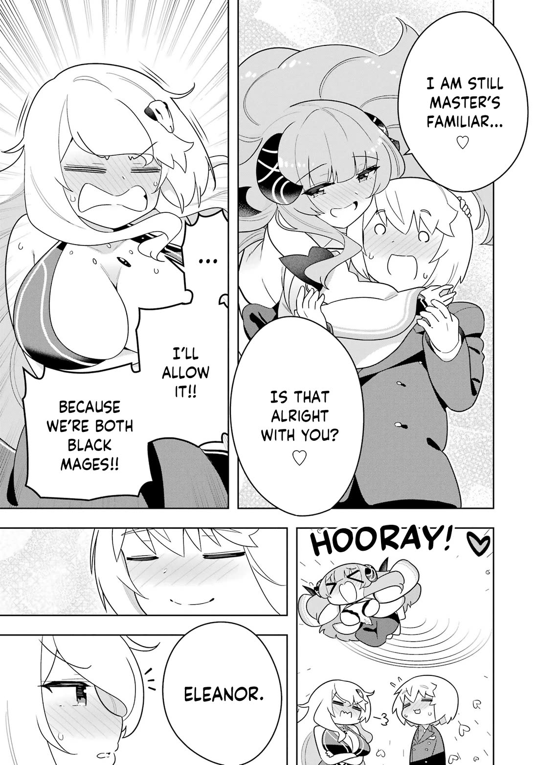 Though Young People Recoil From Entering the Black Magic Industry, I Found Its Treatment of Employees Quite Good When I Entered It, and the President and Familiar Are Cute Too So Everything Is Awesome! Chapter 50 page 18 - Chapter 50: The Perks of Working in the Black Magic Industry [END]