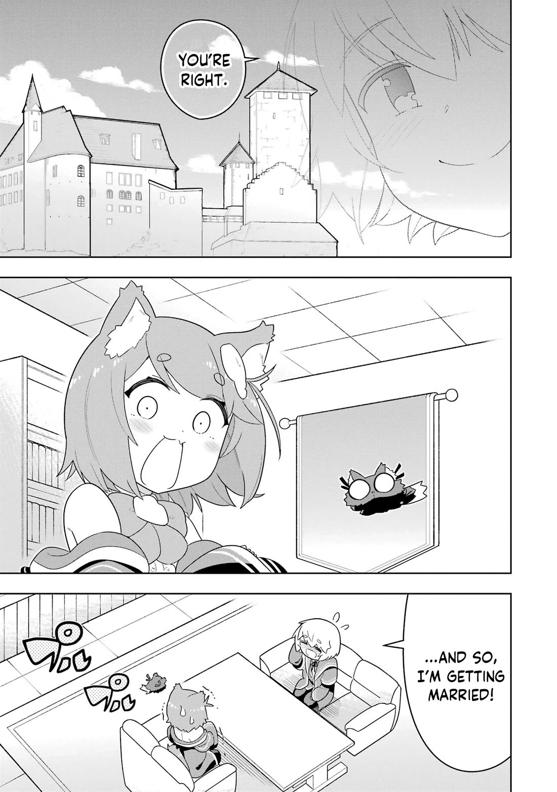 Though Young People Recoil From Entering the Black Magic Industry, I Found Its Treatment of Employees Quite Good When I Entered It, and the President and Familiar Are Cute Too So Everything Is Awesome! Chapter 50 page 22 - Chapter 50: The Perks of Working in the Black Magic Industry [END]