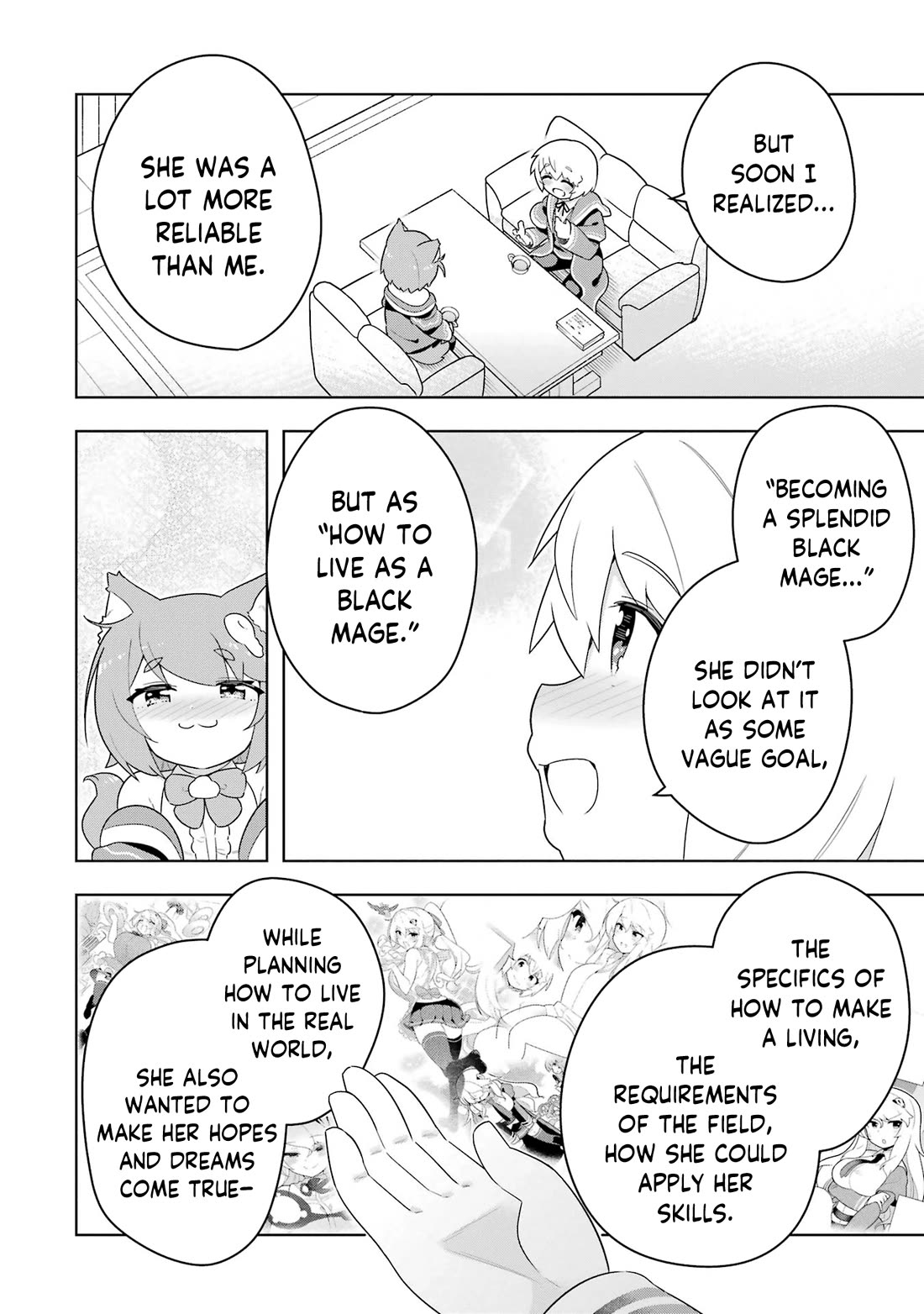 Though Young People Recoil From Entering the Black Magic Industry, I Found Its Treatment of Employees Quite Good When I Entered It, and the President and Familiar Are Cute Too So Everything Is Awesome! Chapter 50 page 25 - Chapter 50: The Perks of Working in the Black Magic Industry [END]