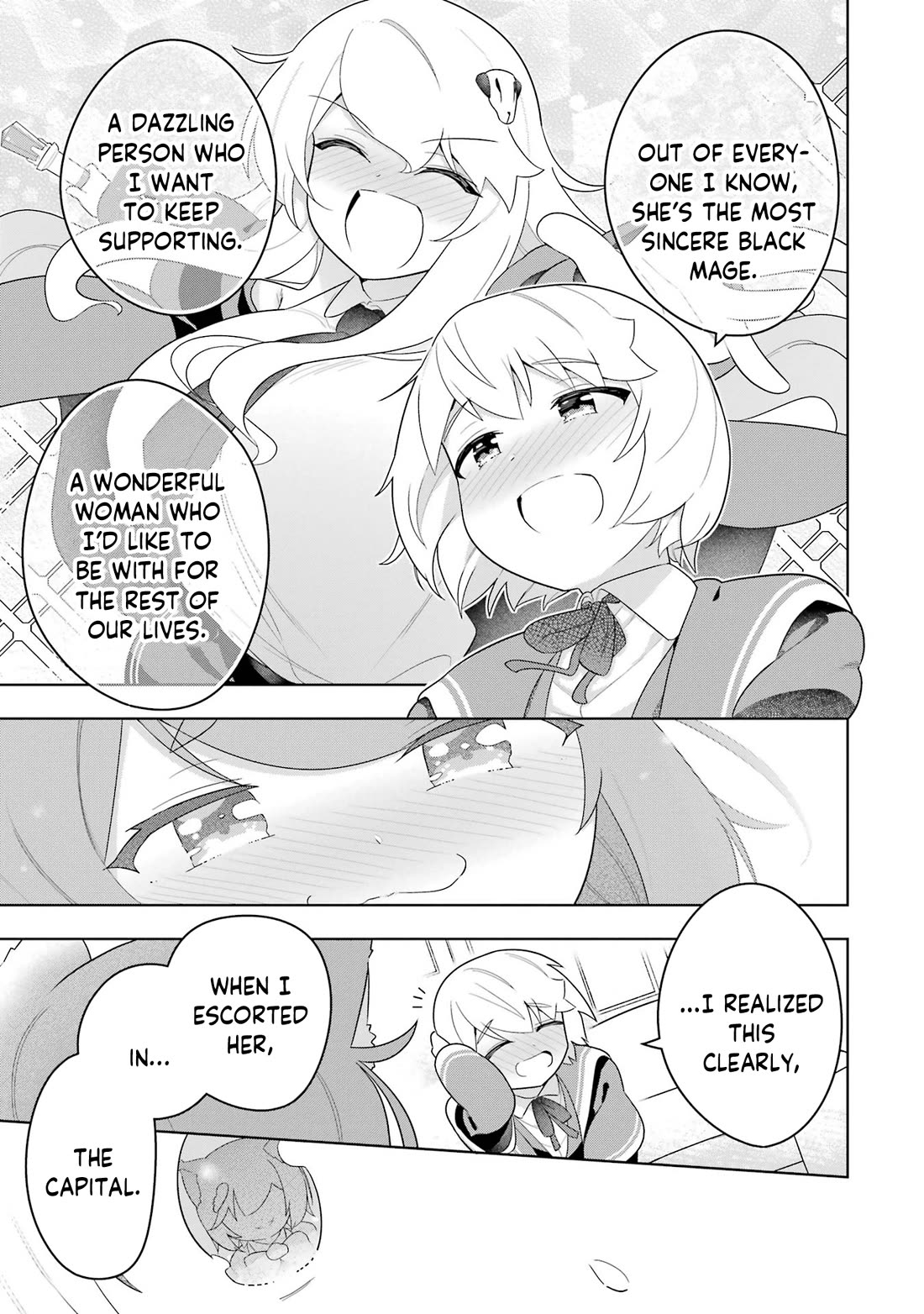 Though Young People Recoil From Entering the Black Magic Industry, I Found Its Treatment of Employees Quite Good When I Entered It, and the President and Familiar Are Cute Too So Everything Is Awesome! Chapter 50 page 26 - Chapter 50: The Perks of Working in the Black Magic Industry [END]