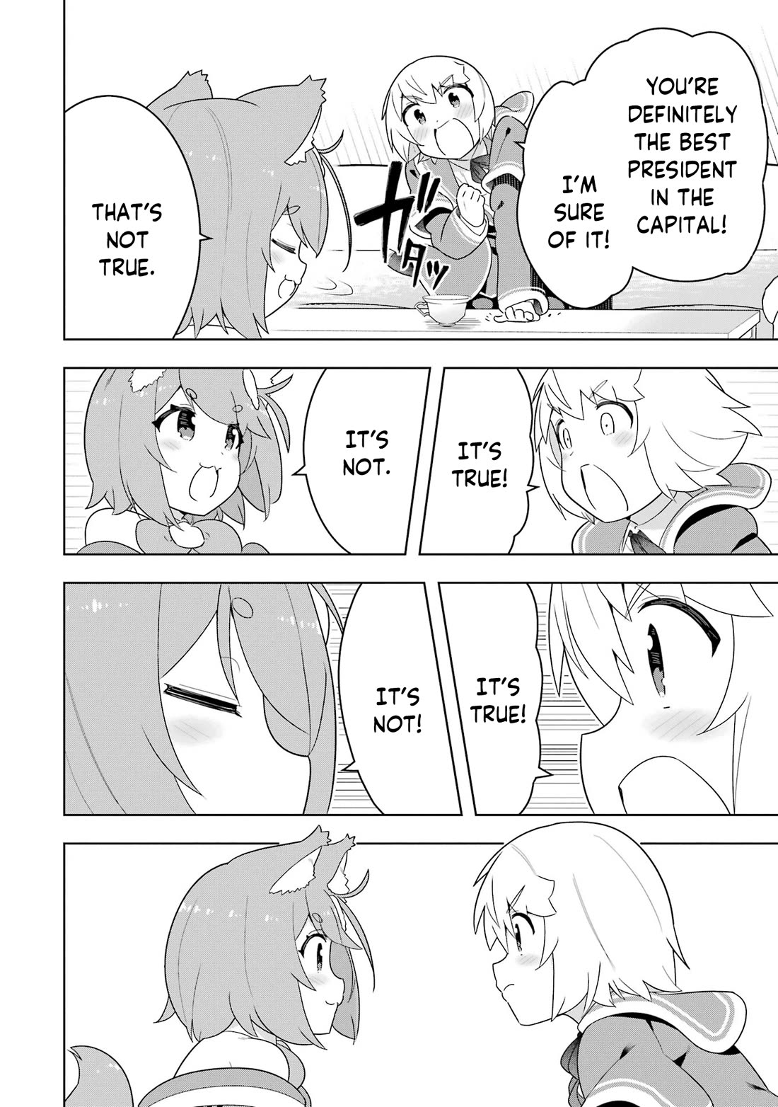 Though Young People Recoil From Entering the Black Magic Industry, I Found Its Treatment of Employees Quite Good When I Entered It, and the President and Familiar Are Cute Too So Everything Is Awesome! Chapter 50 page 31 - Chapter 50: The Perks of Working in the Black Magic Industry [END]