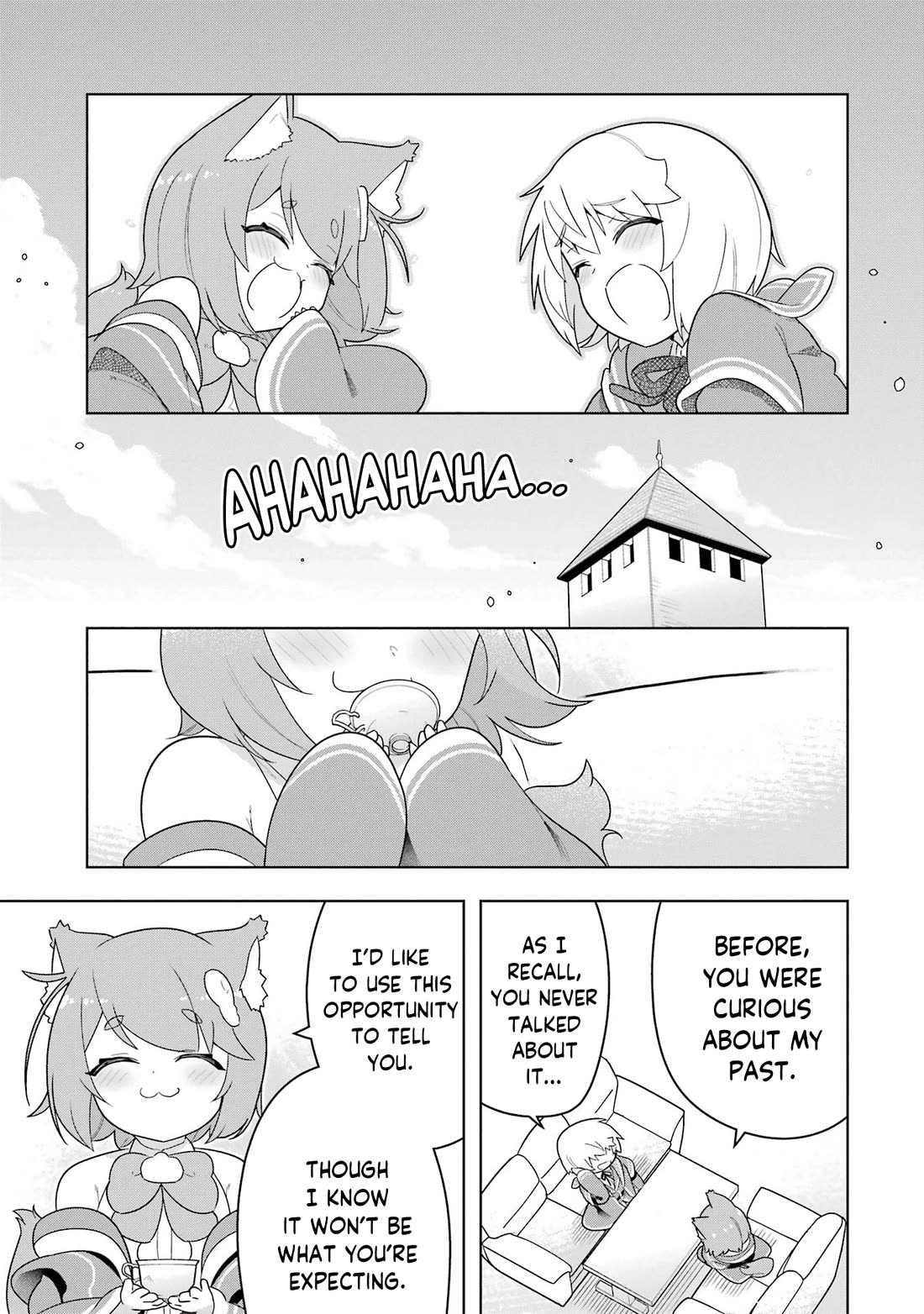 Though Young People Recoil From Entering the Black Magic Industry, I Found Its Treatment of Employees Quite Good When I Entered It, and the President and Familiar Are Cute Too So Everything Is Awesome! Chapter 50 page 32 - Chapter 50: The Perks of Working in the Black Magic Industry [END]