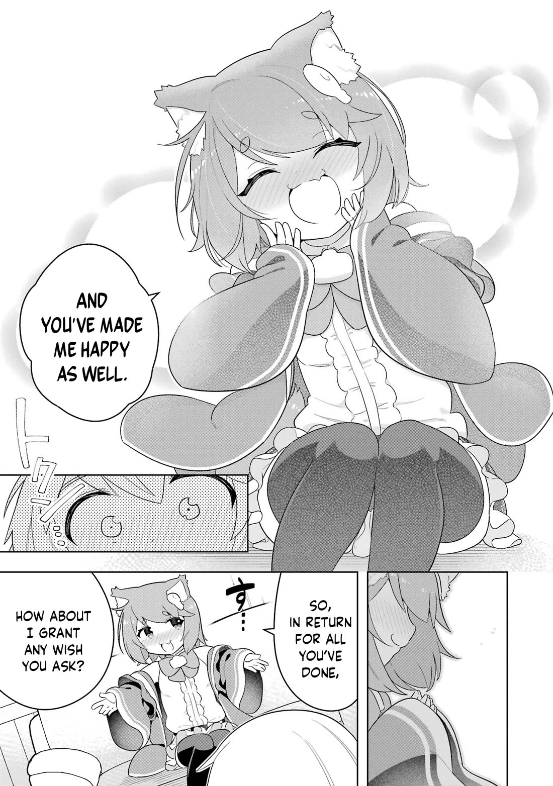 Though Young People Recoil From Entering the Black Magic Industry, I Found Its Treatment of Employees Quite Good When I Entered It, and the President and Familiar Are Cute Too So Everything Is Awesome! Chapter 50 page 36 - Chapter 50: The Perks of Working in the Black Magic Industry [END]