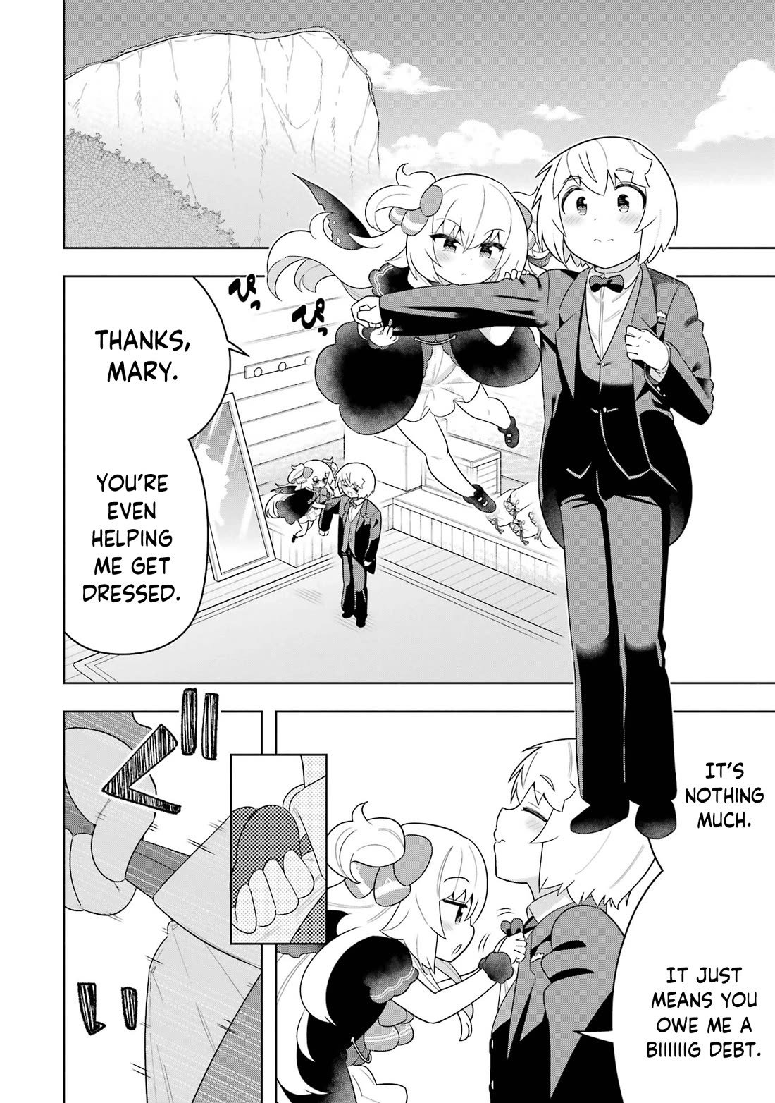 Though Young People Recoil From Entering the Black Magic Industry, I Found Its Treatment of Employees Quite Good When I Entered It, and the President and Familiar Are Cute Too So Everything Is Awesome! Chapter 50 page 43 - Chapter 50: The Perks of Working in the Black Magic Industry [END]