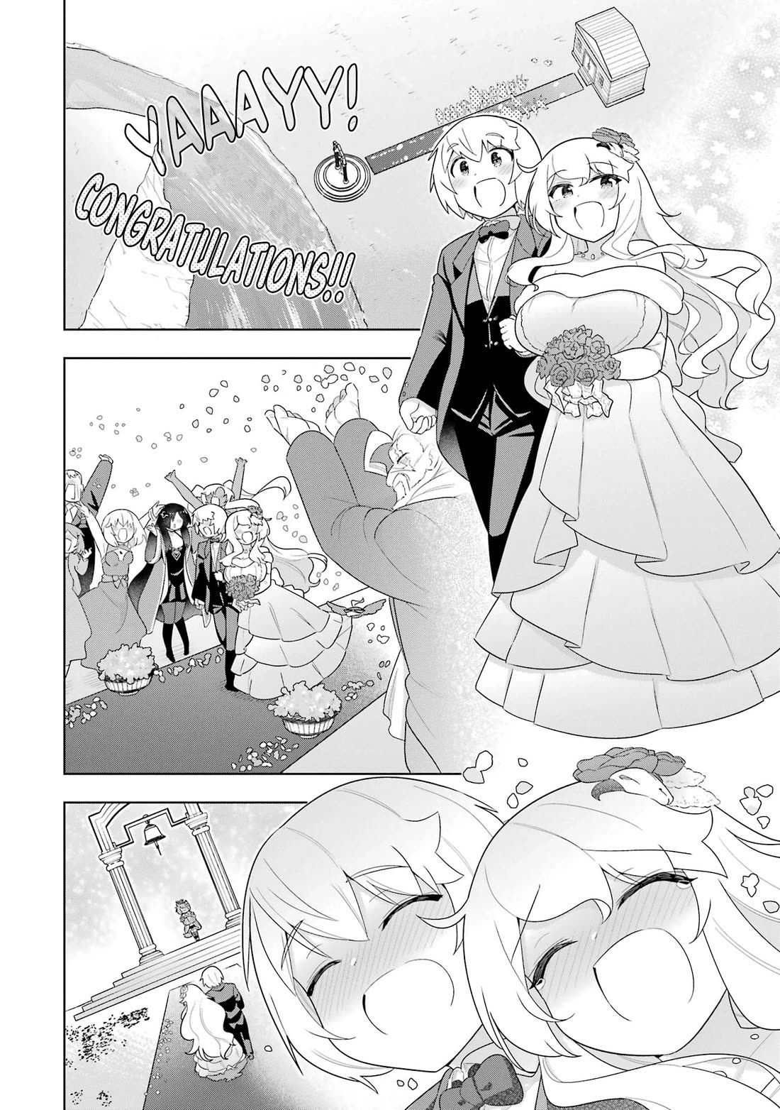 Though Young People Recoil From Entering the Black Magic Industry, I Found Its Treatment of Employees Quite Good When I Entered It, and the President and Familiar Are Cute Too So Everything Is Awesome! Chapter 50 page 48 - Chapter 50: The Perks of Working in the Black Magic Industry [END]