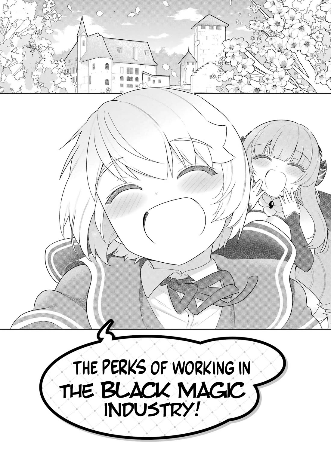 Though Young People Recoil From Entering the Black Magic Industry, I Found Its Treatment of Employees Quite Good When I Entered It, and the President and Familiar Are Cute Too So Everything Is Awesome! Chapter 50 page 62 - Chapter 50: The Perks of Working in the Black Magic Industry [END]