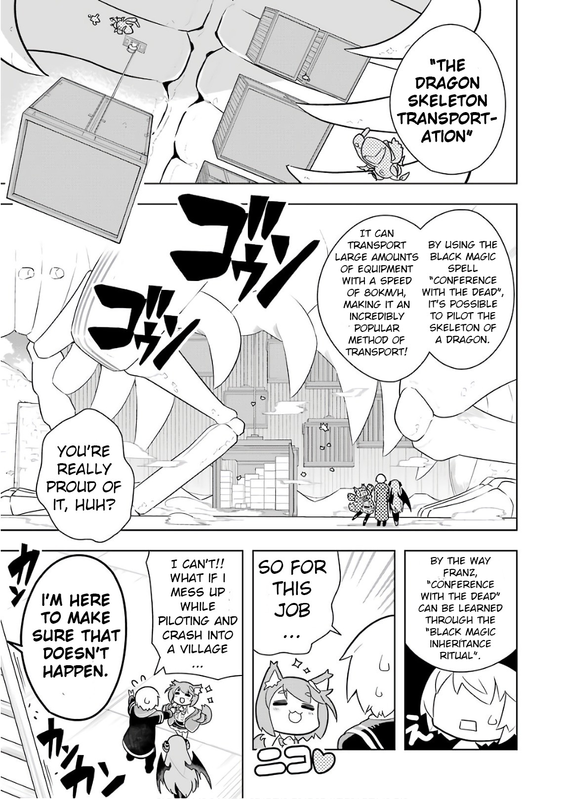 Though Young People Recoil From Entering the Black Magic Industry, I Found Its Treatment of Employees Quite Good When I Entered It, and the President and Familiar Are Cute Too So Everything Is Awesome! Chapter 6 page 10 - Chapter 6: My First Expedition Came With Many Other Firsts