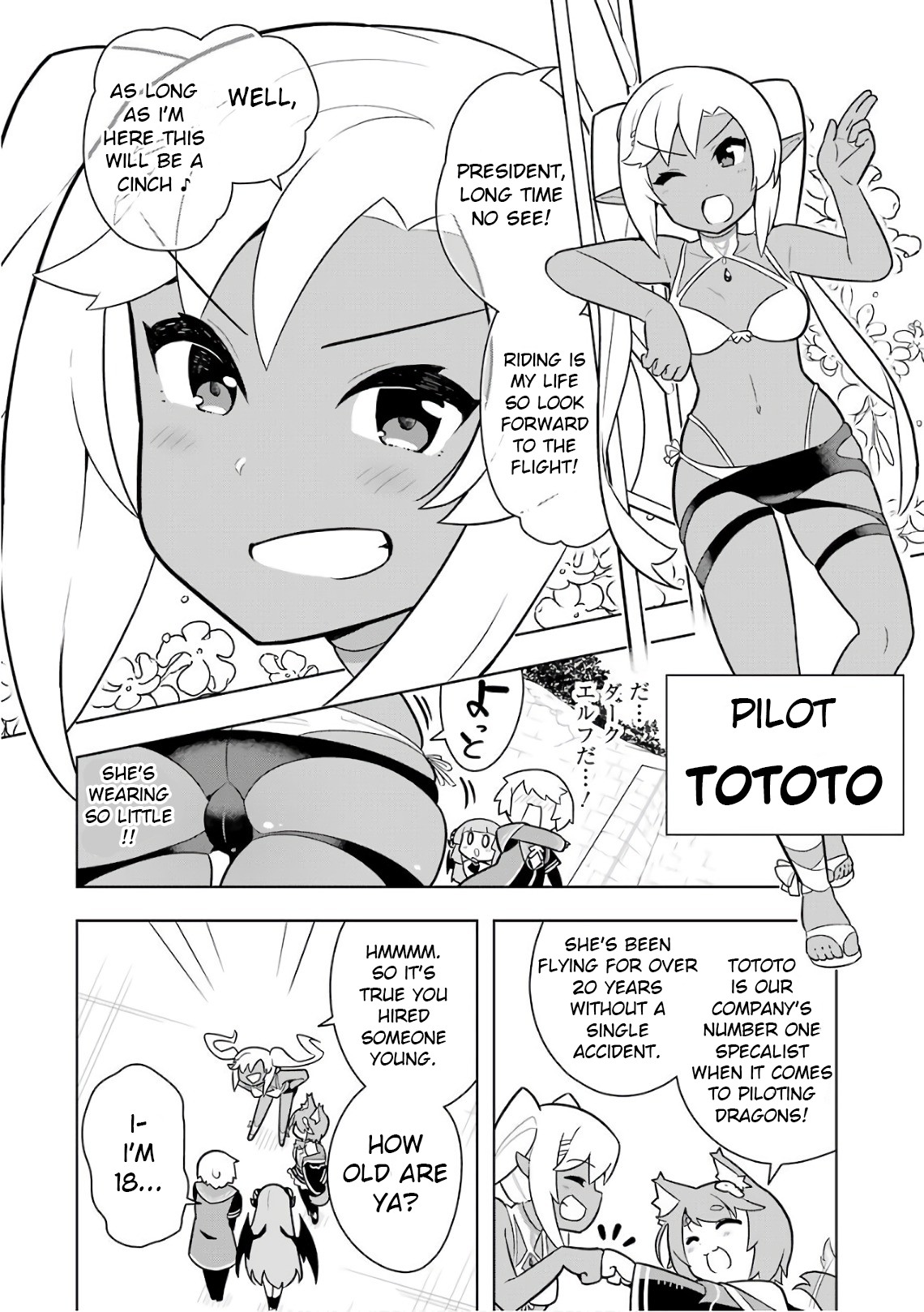 Though Young People Recoil From Entering the Black Magic Industry, I Found Its Treatment of Employees Quite Good When I Entered It, and the President and Familiar Are Cute Too So Everything Is Awesome! Chapter 6 page 11 - Chapter 6: My First Expedition Came With Many Other Firsts
