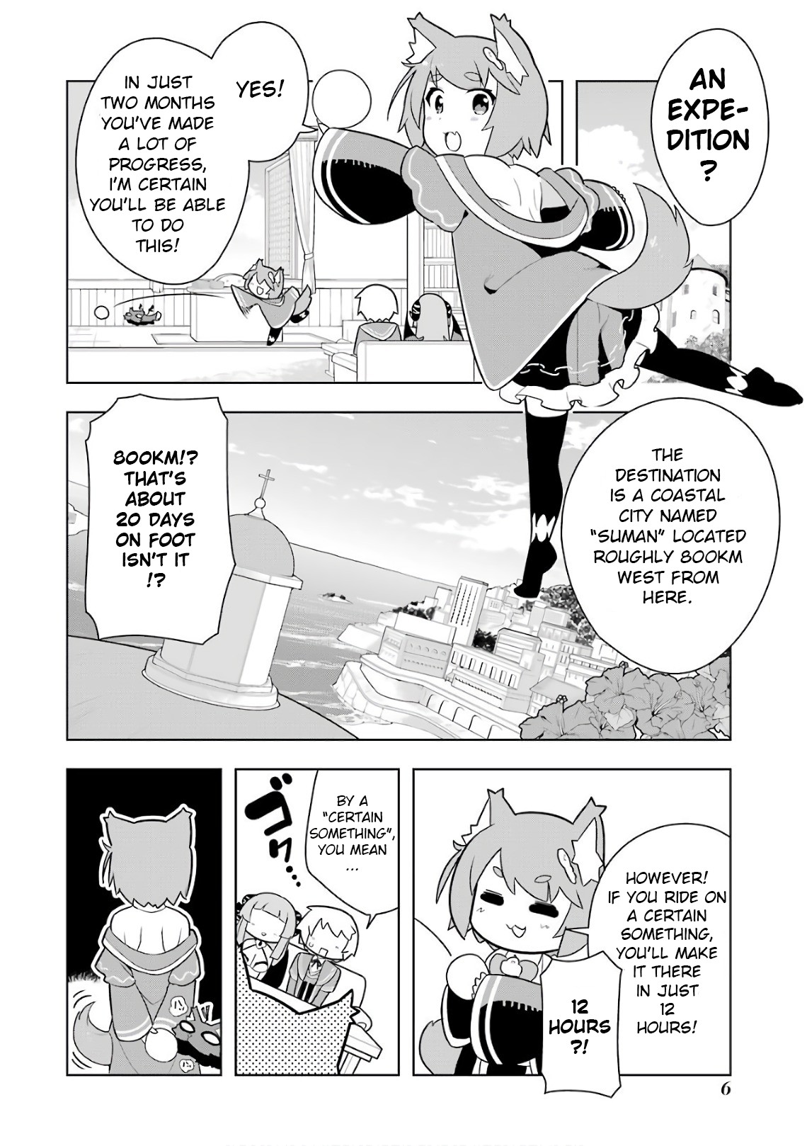 Though Young People Recoil From Entering the Black Magic Industry, I Found Its Treatment of Employees Quite Good When I Entered It, and the President and Familiar Are Cute Too So Everything Is Awesome! Chapter 6 page 7 - Chapter 6: My First Expedition Came With Many Other Firsts