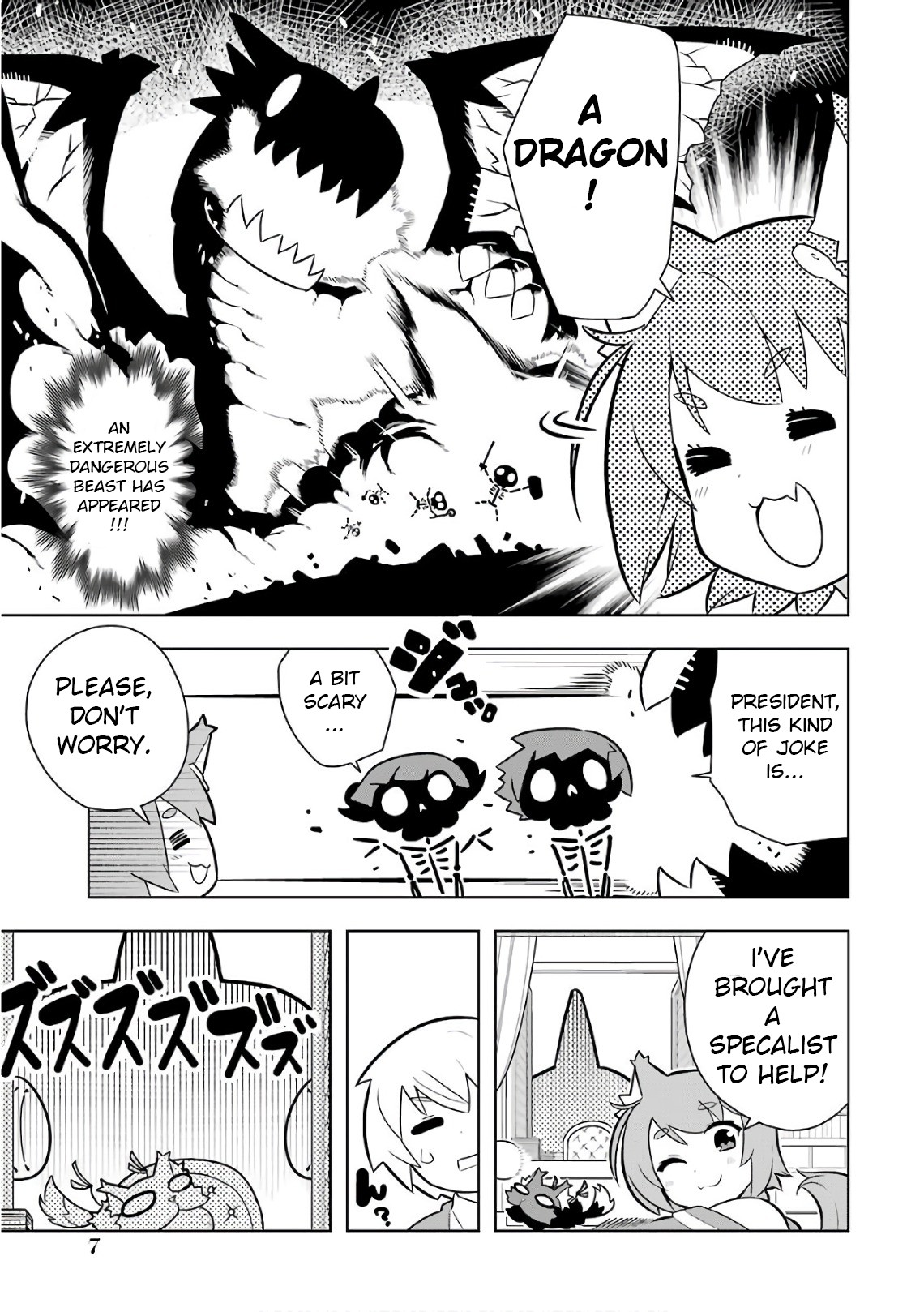 Though Young People Recoil From Entering the Black Magic Industry, I Found Its Treatment of Employees Quite Good When I Entered It, and the President and Familiar Are Cute Too So Everything Is Awesome! Chapter 6 page 8 - Chapter 6: My First Expedition Came With Many Other Firsts