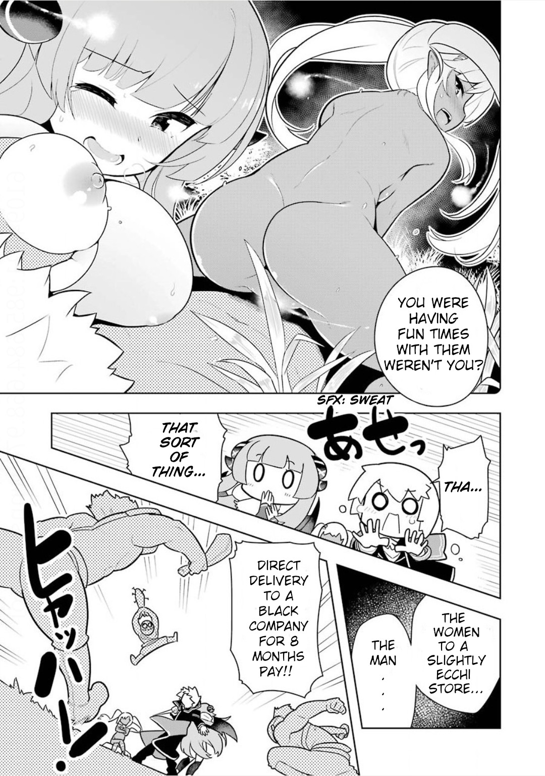 Though Young People Recoil From Entering the Black Magic Industry, I Found Its Treatment of Employees Quite Good When I Entered It, and the President and Familiar Are Cute Too So Everything Is Awesome! Chapter 7 page 11 - Chapter 7: Two is More Than One, Three is More Than Two