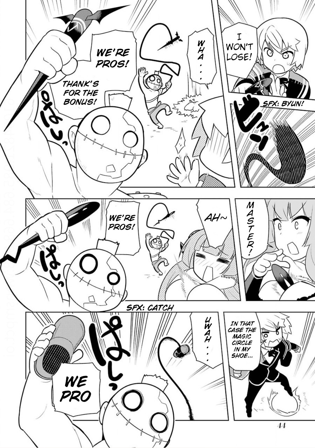 Though Young People Recoil From Entering the Black Magic Industry, I Found Its Treatment of Employees Quite Good When I Entered It, and the President and Familiar Are Cute Too So Everything Is Awesome! Chapter 7 page 12 - Chapter 7: Two is More Than One, Three is More Than Two