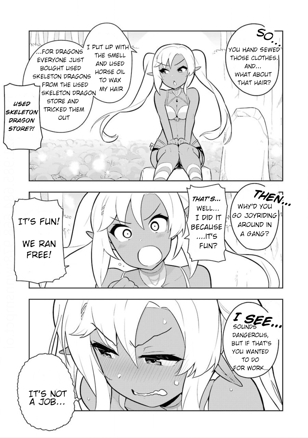 Though Young People Recoil From Entering the Black Magic Industry, I Found Its Treatment of Employees Quite Good When I Entered It, and the President and Familiar Are Cute Too So Everything Is Awesome! Chapter 7 page 3 - Chapter 7: Two is More Than One, Three is More Than Two