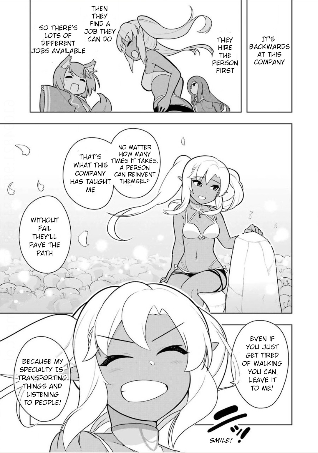 Though Young People Recoil From Entering the Black Magic Industry, I Found Its Treatment of Employees Quite Good When I Entered It, and the President and Familiar Are Cute Too So Everything Is Awesome! Chapter 7 page 9 - Chapter 7: Two is More Than One, Three is More Than Two