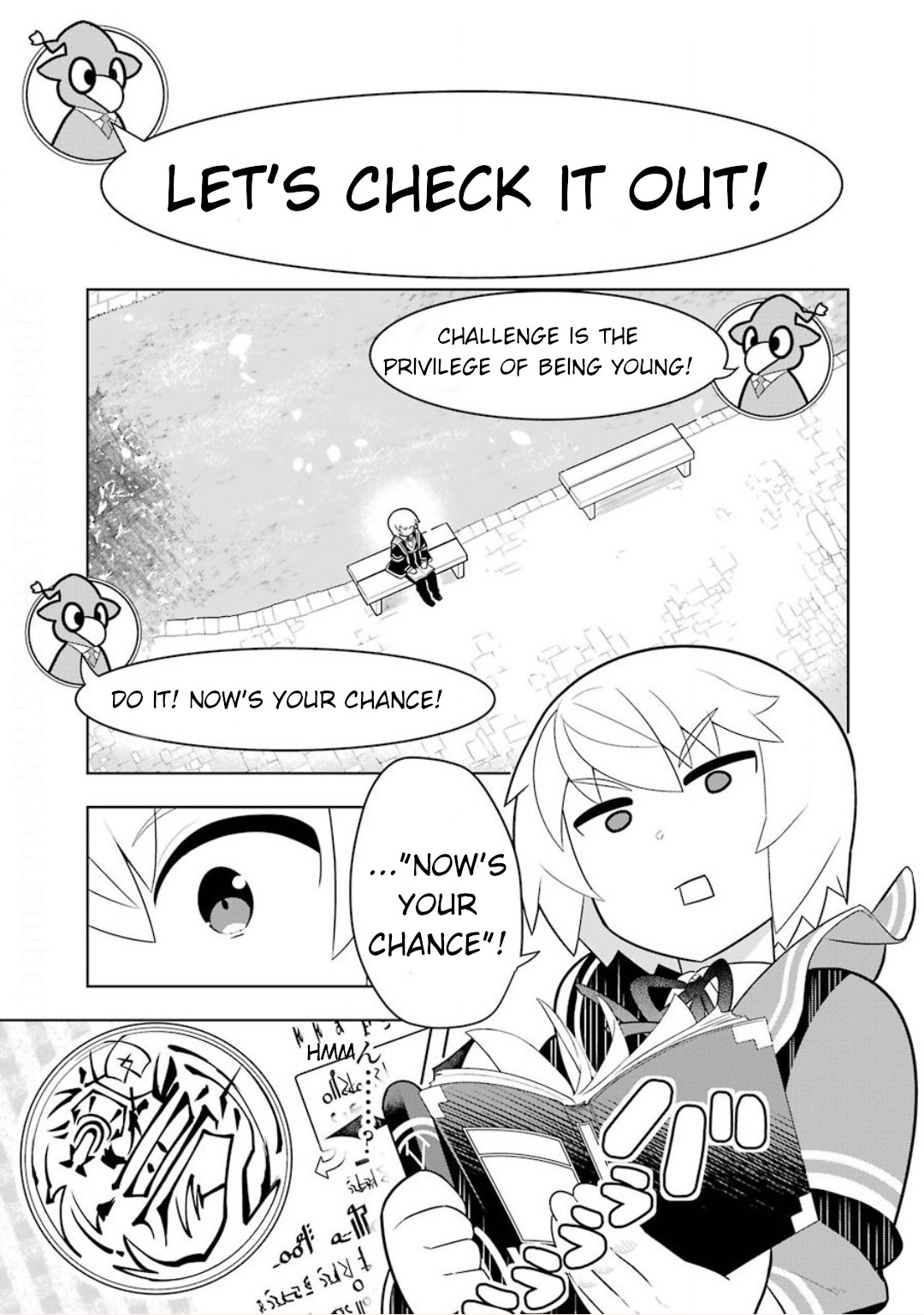 Though Young People Recoil From Entering the Black Magic Industry, I Found Its Treatment of Employees Quite Good When I Entered It, and the President and Familiar Are Cute Too So Everything Is Awesome! Chapter 8 page 11 - Chapter 8: Mary's Backside