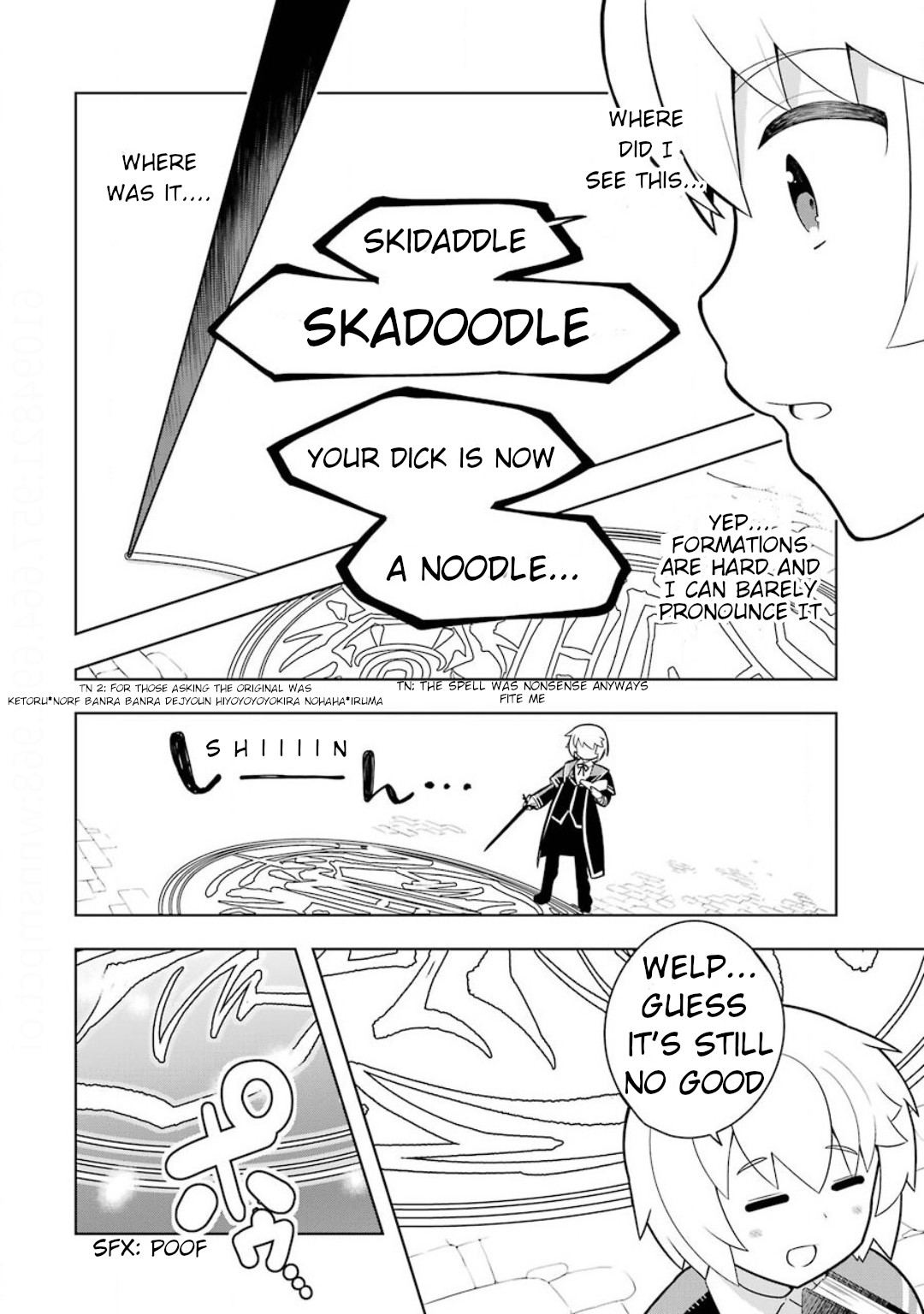 Though Young People Recoil From Entering the Black Magic Industry, I Found Its Treatment of Employees Quite Good When I Entered It, and the President and Familiar Are Cute Too So Everything Is Awesome! Chapter 8 page 12 - Chapter 8: Mary's Backside