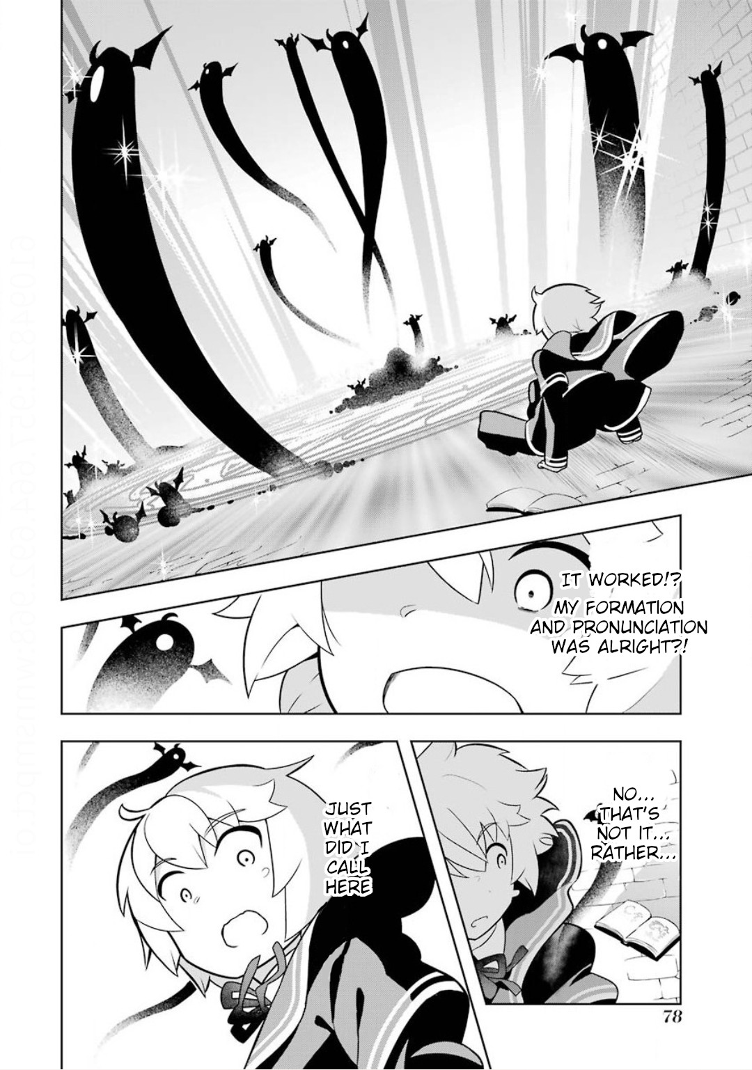 Though Young People Recoil From Entering the Black Magic Industry, I Found Its Treatment of Employees Quite Good When I Entered It, and the President and Familiar Are Cute Too So Everything Is Awesome! Chapter 8 page 14 - Chapter 8: Mary's Backside