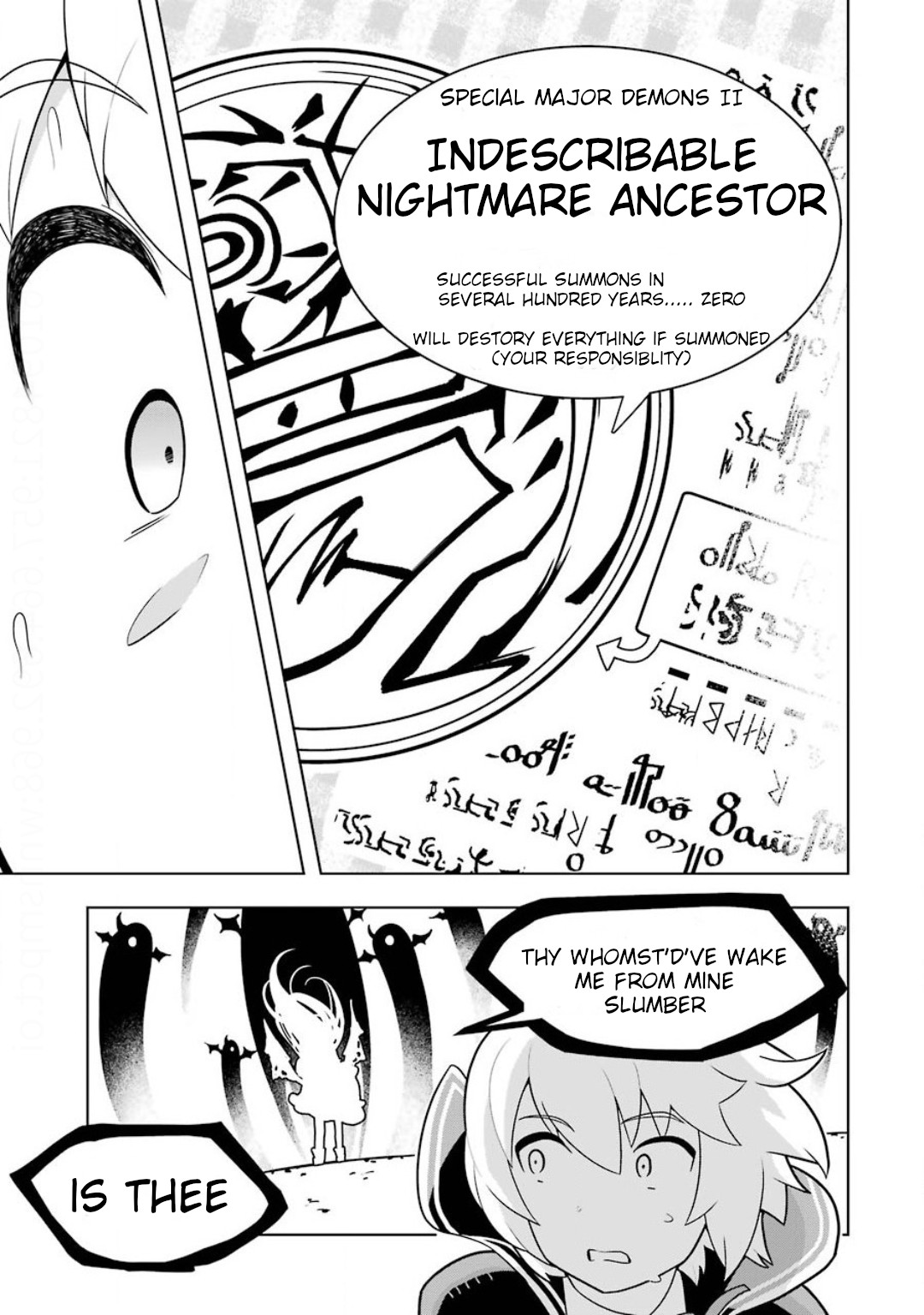 Though Young People Recoil From Entering the Black Magic Industry, I Found Its Treatment of Employees Quite Good When I Entered It, and the President and Familiar Are Cute Too So Everything Is Awesome! Chapter 8 page 15 - Chapter 8: Mary's Backside
