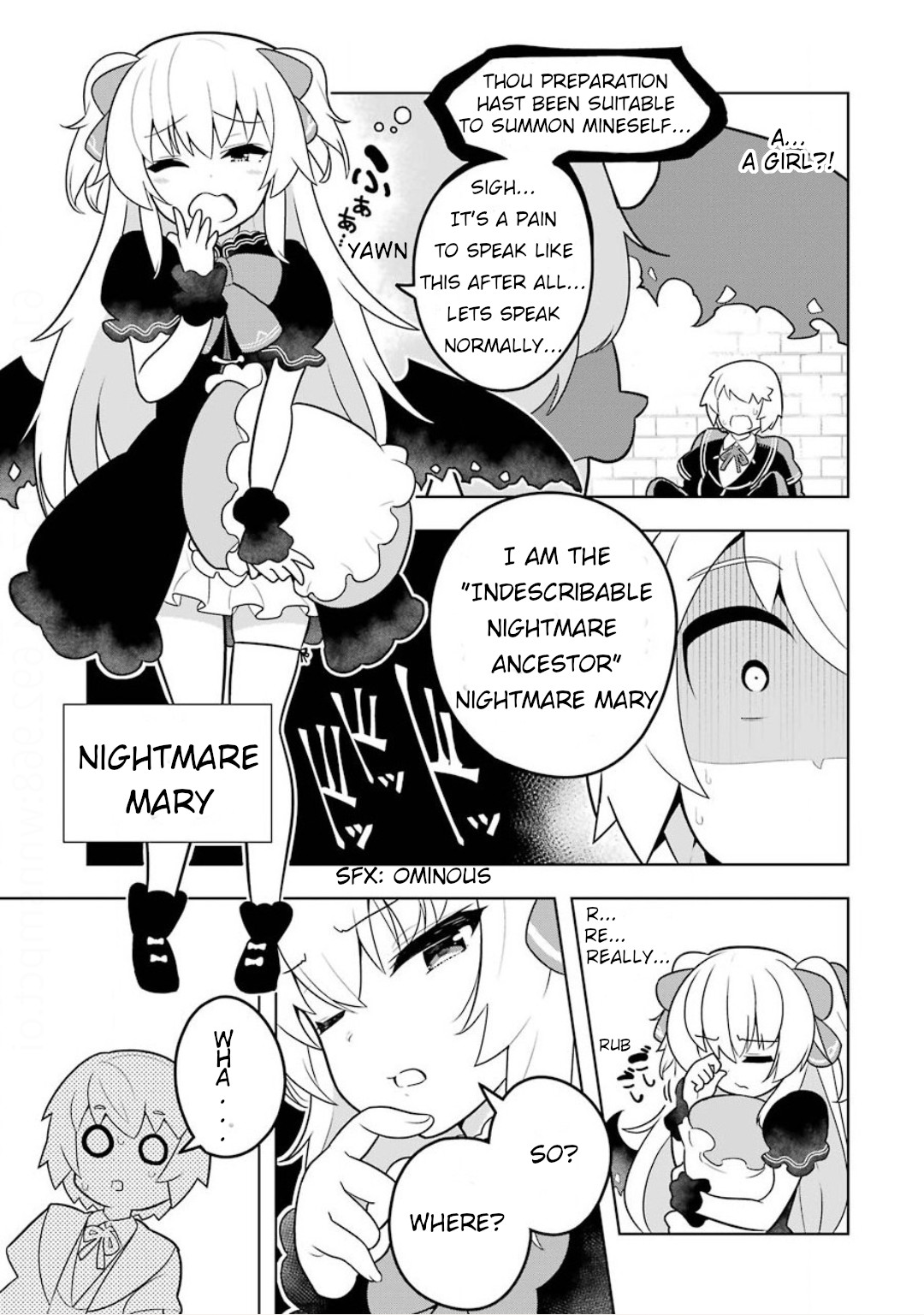 Though Young People Recoil From Entering the Black Magic Industry, I Found Its Treatment of Employees Quite Good When I Entered It, and the President and Familiar Are Cute Too So Everything Is Awesome! Chapter 8 page 17 - Chapter 8: Mary's Backside