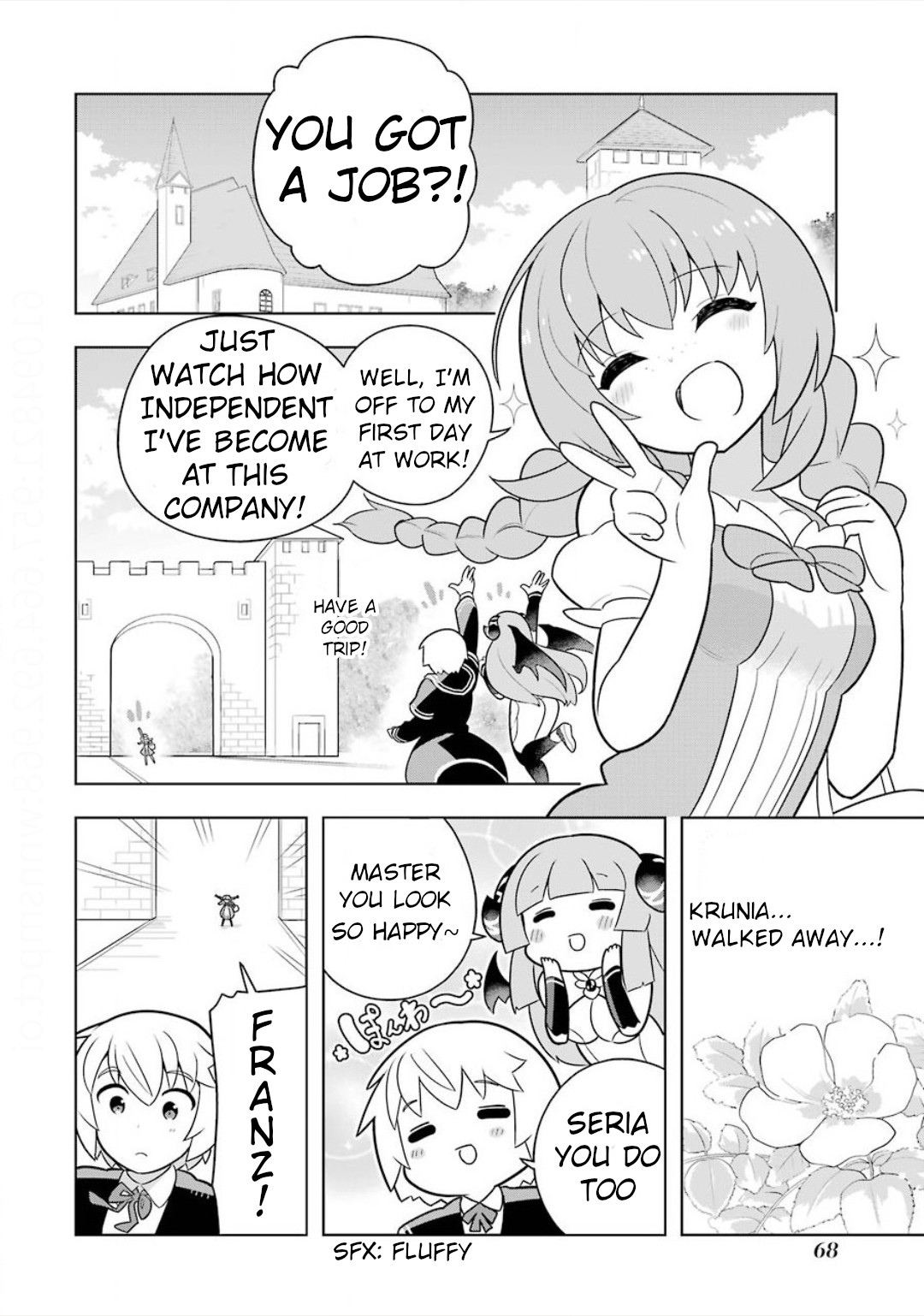 Though Young People Recoil From Entering the Black Magic Industry, I Found Its Treatment of Employees Quite Good When I Entered It, and the President and Familiar Are Cute Too So Everything Is Awesome! Chapter 8 page 4 - Chapter 8: Mary's Backside
