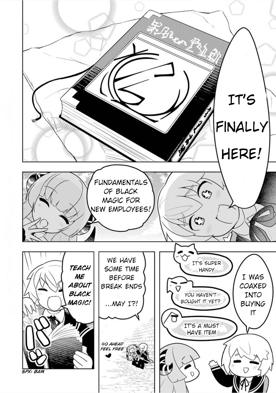 Though Young People Recoil From Entering the Black Magic Industry, I Found Its Treatment of Employees Quite Good When I Entered It, and the President and Familiar Are Cute Too So Everything Is Awesome! Chapter 8 page 6 - Chapter 8: Mary's Backside